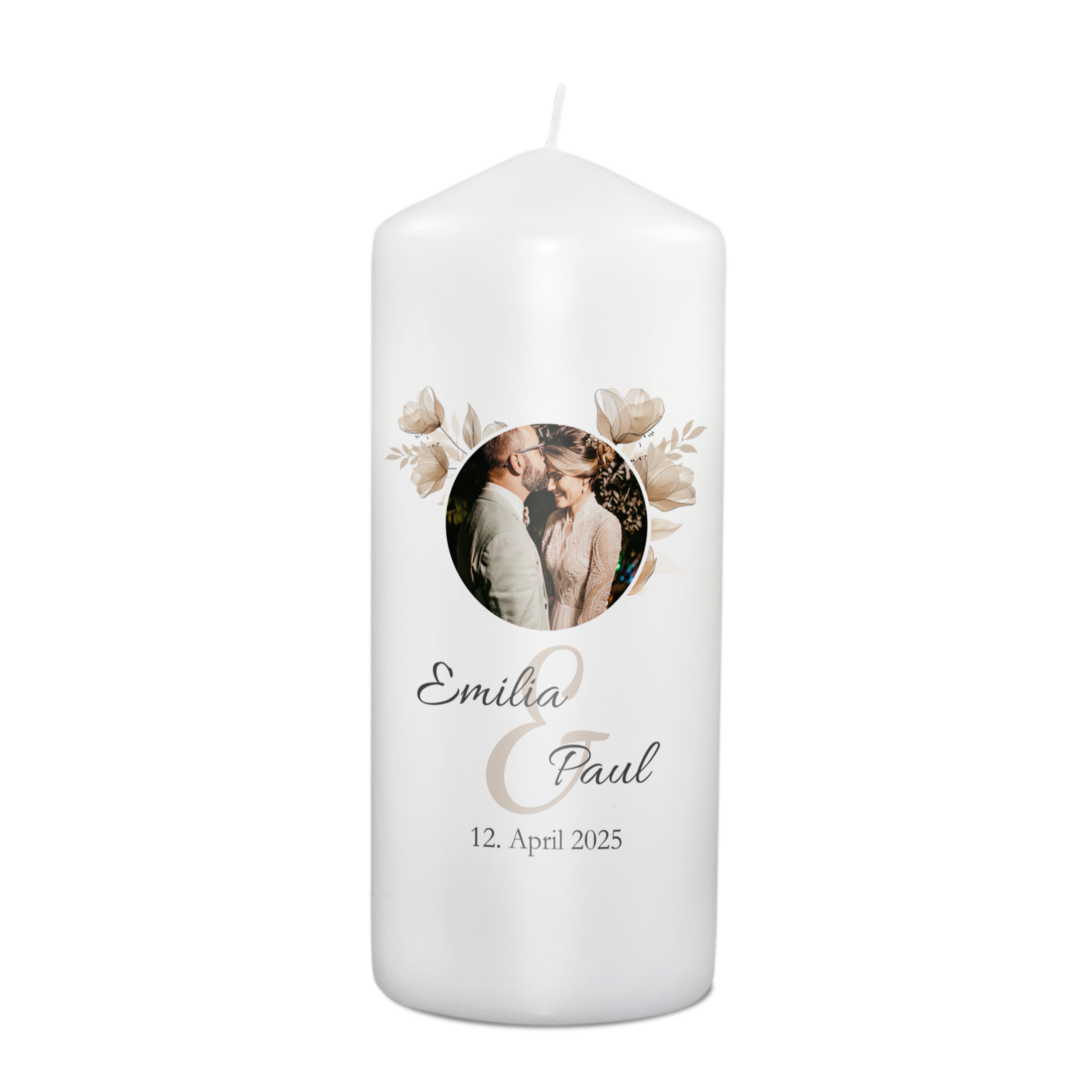 Hochzeitskerze 19 cm