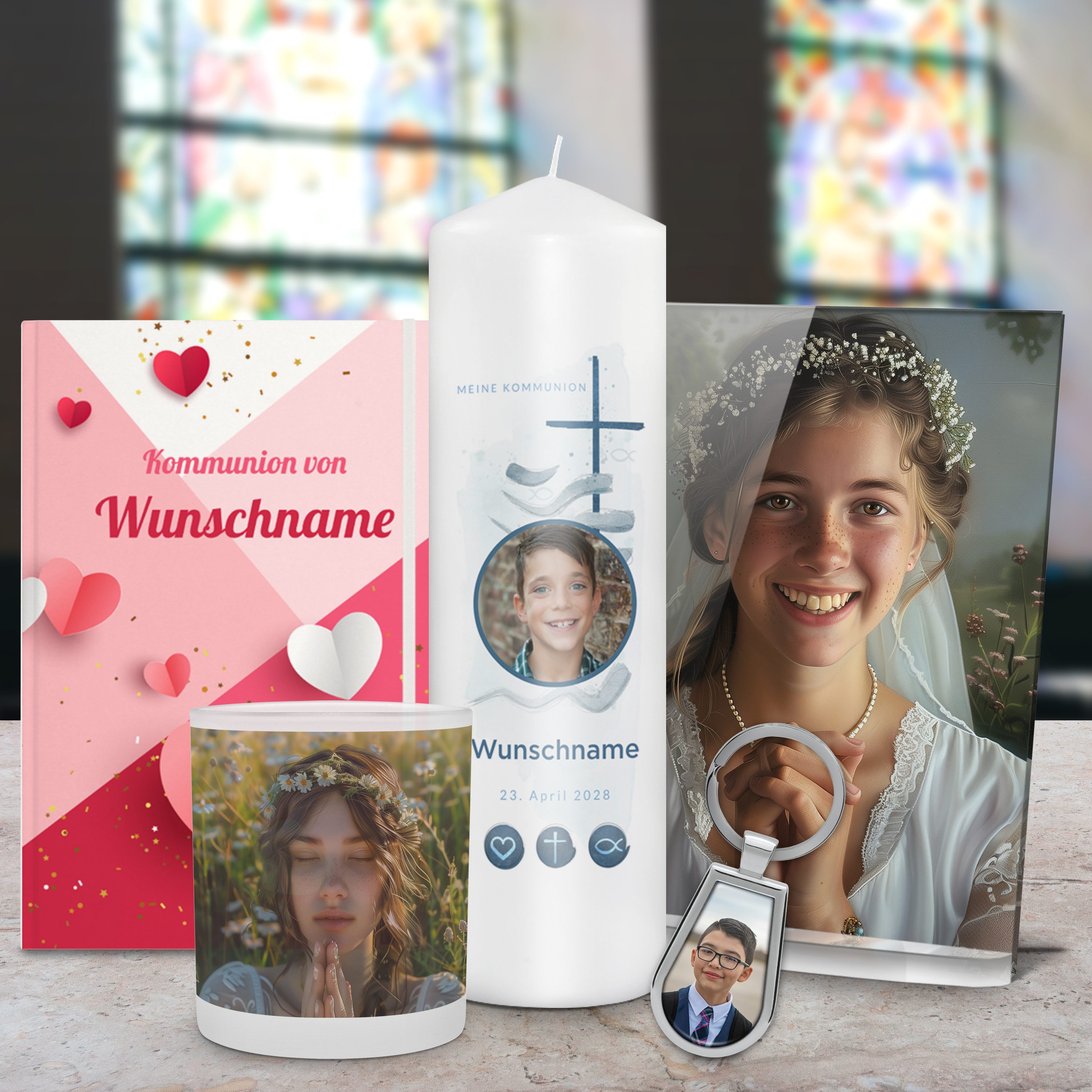 Geschenke zur Kommunion