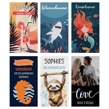 Handtücher bedrucken