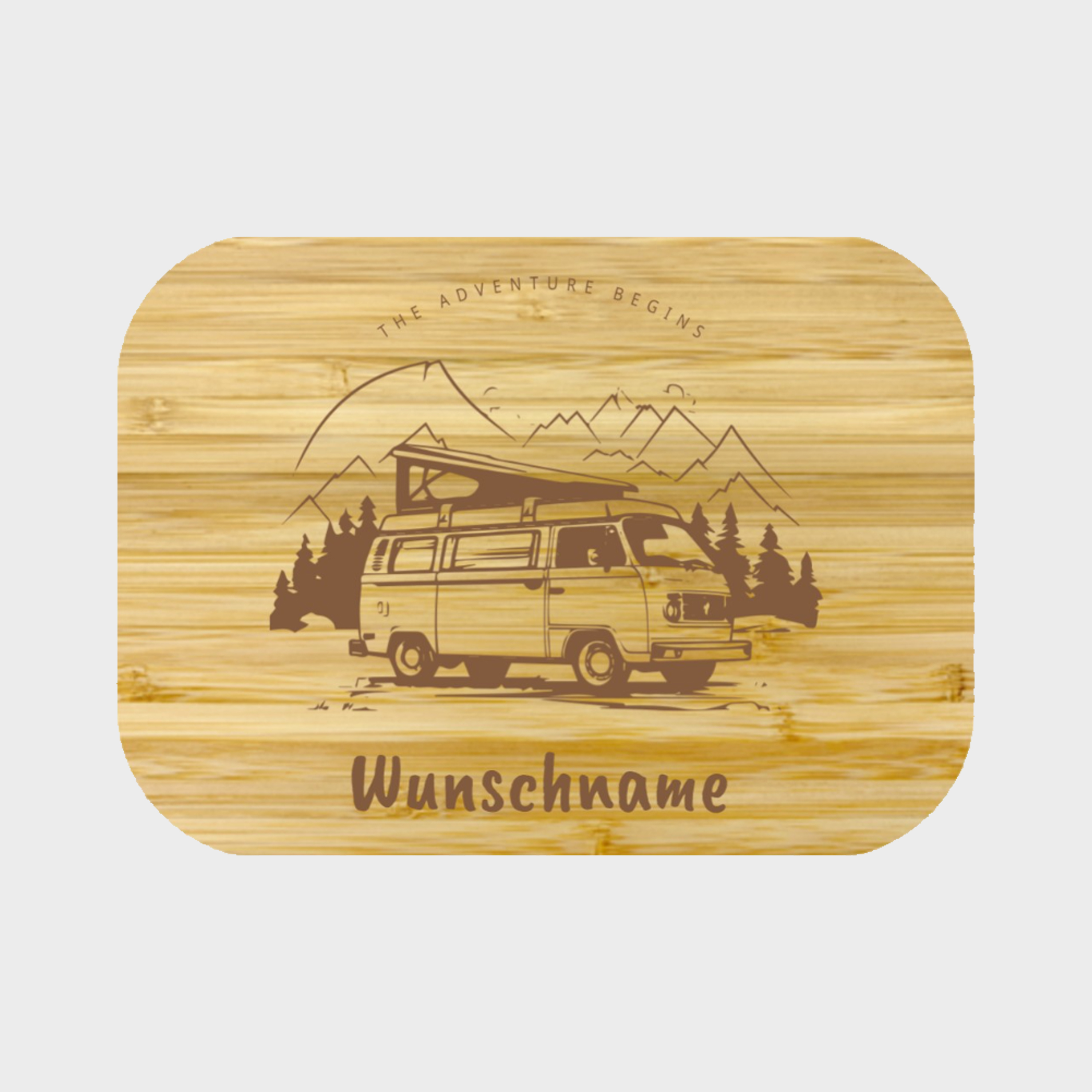 Glas-Frischhaltedose mit Bambusdeckel