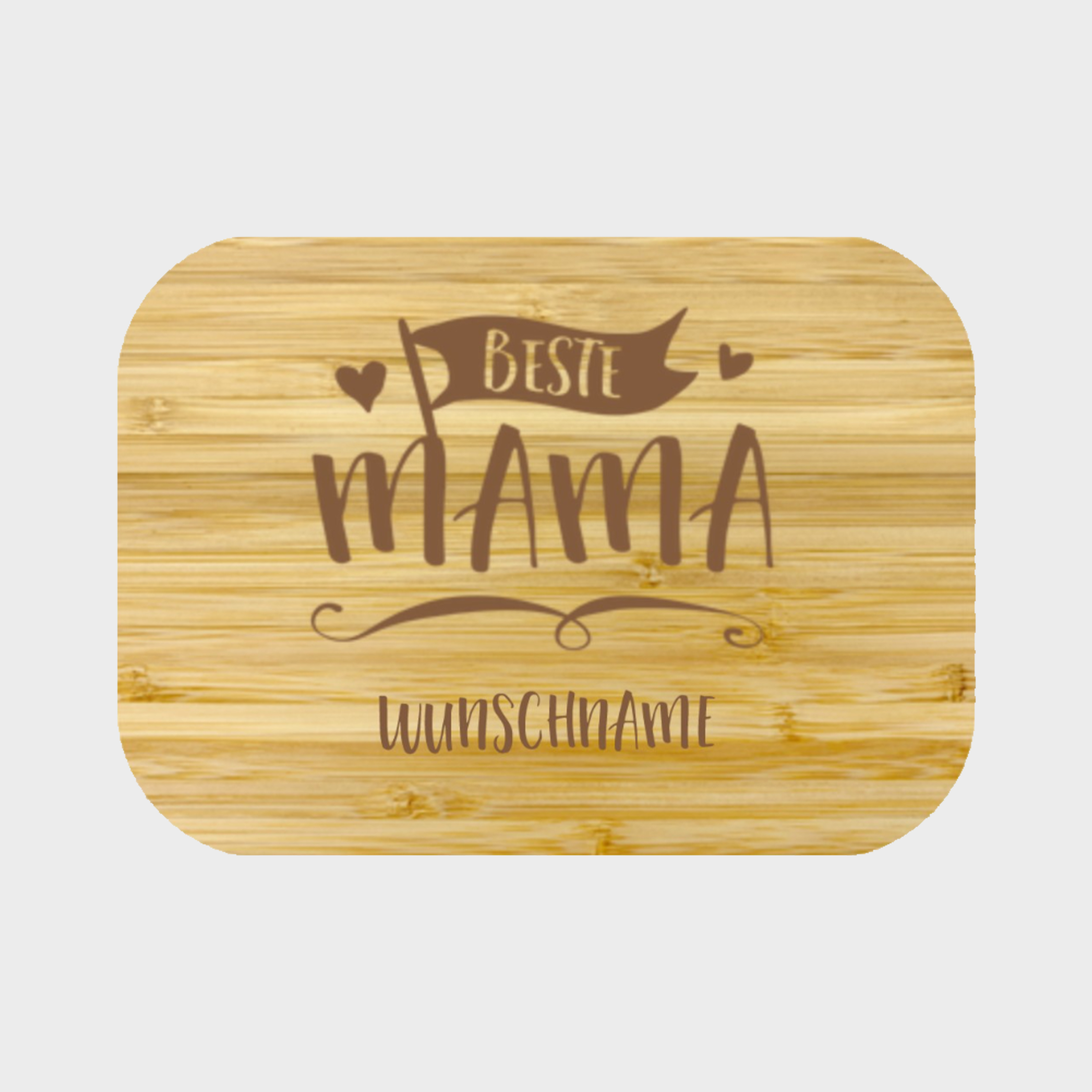 Glas-Frischhaltedose mit Bambusdeckel