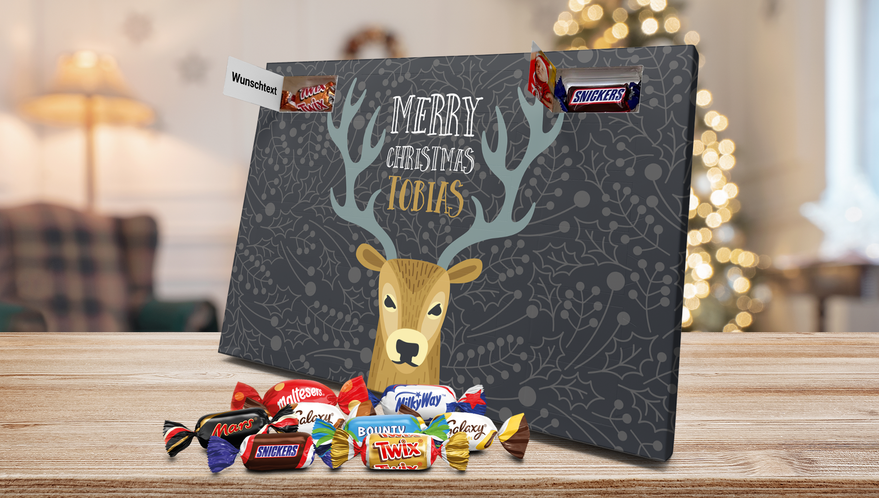 Adventskalender für Herren mit Foto – Der persönliche Touch