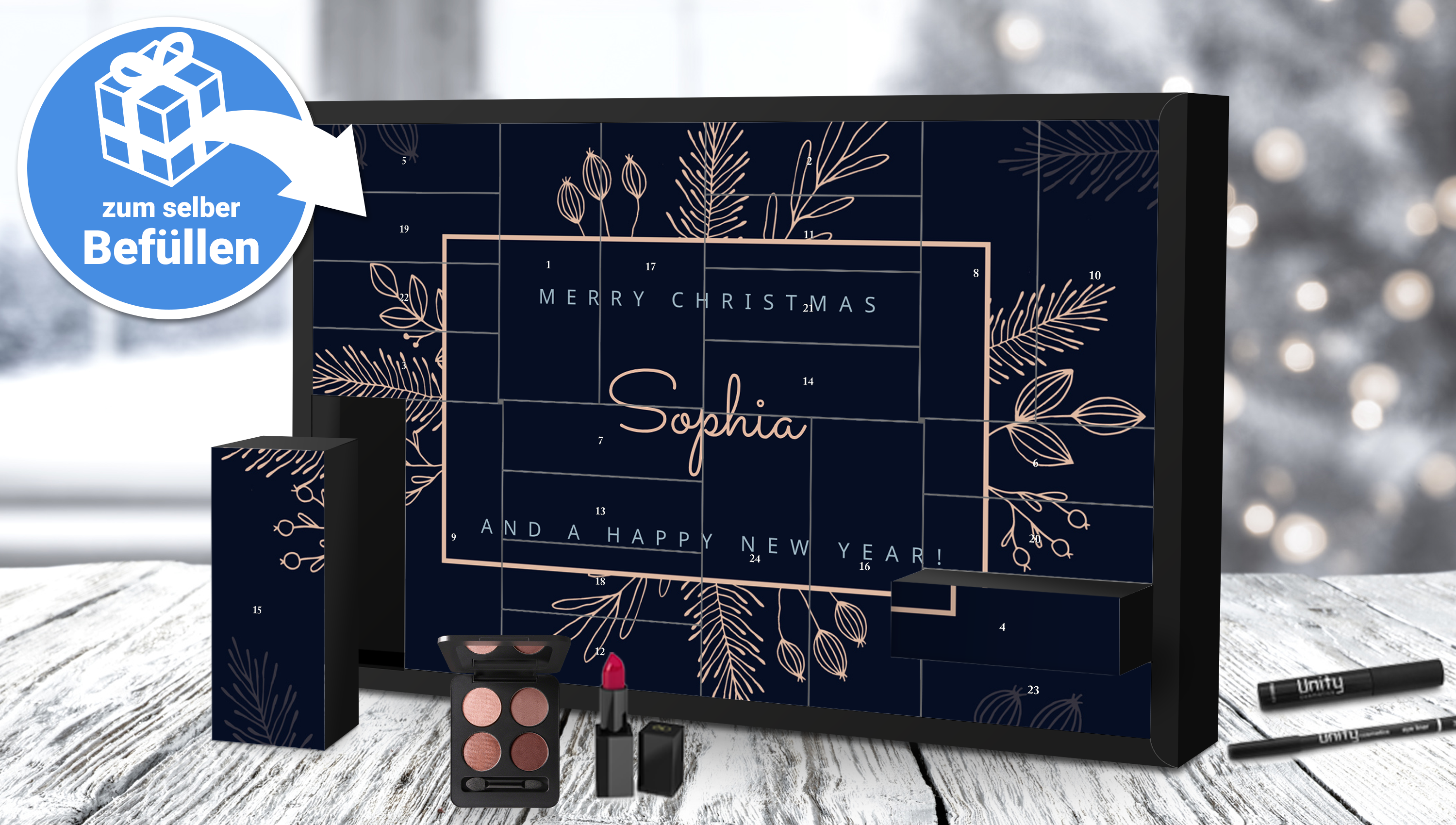 Persönliche Adventskalender für Frauen gestalten - Einzigartig und voller Überraschungen