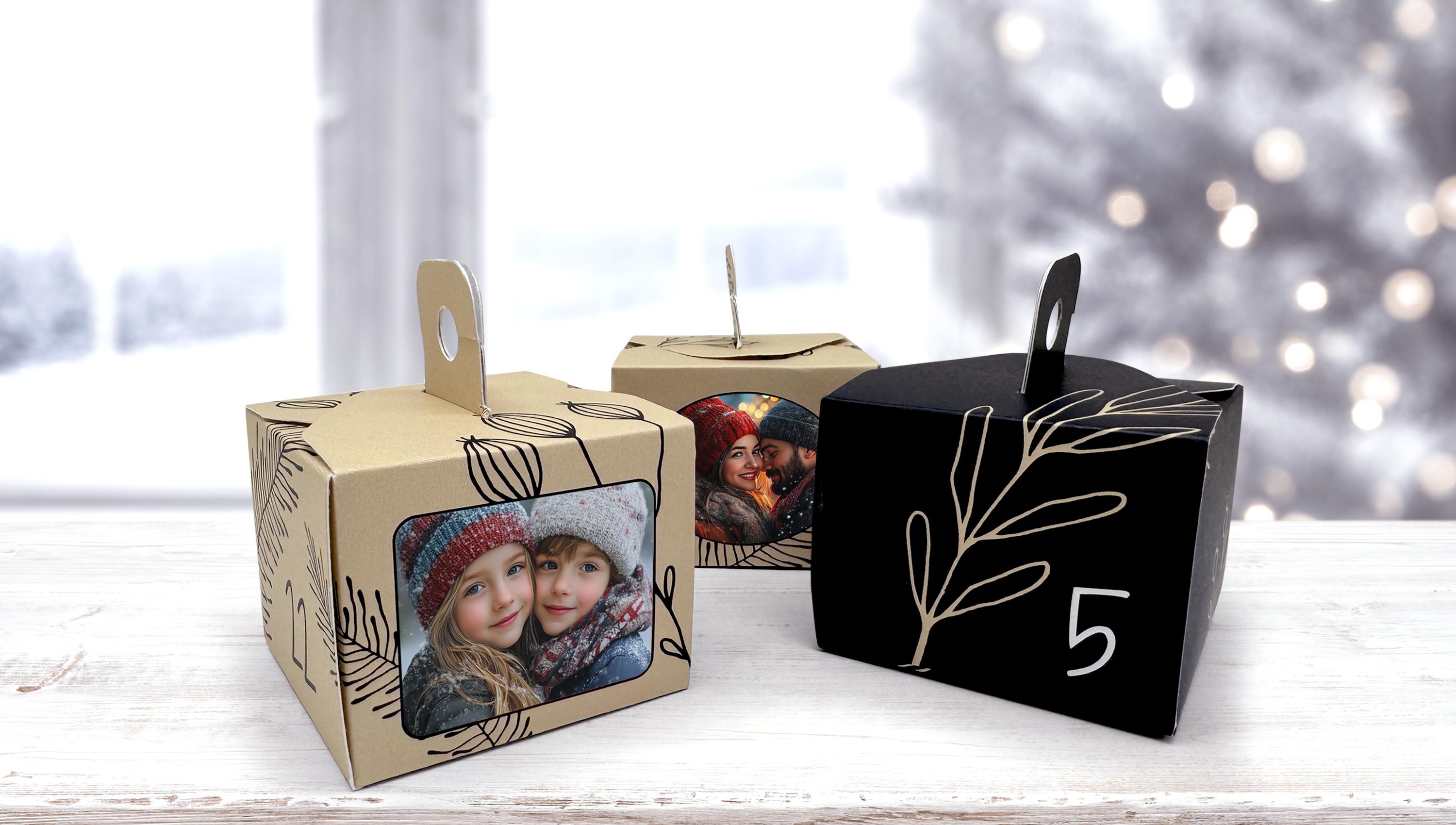 Personalisierte DIY Adventskalender basteln