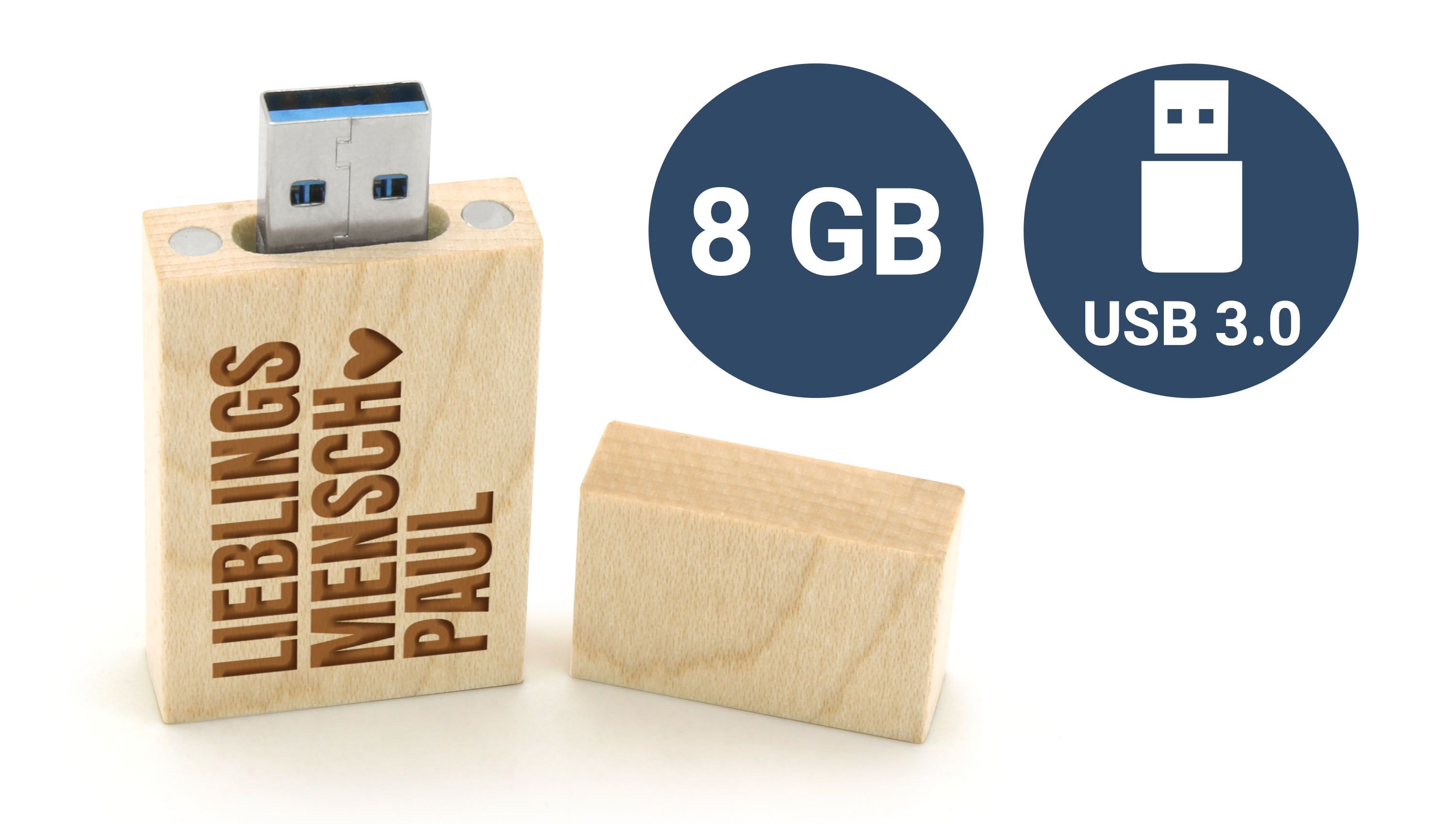 USB Stick mit Gravur zur Hochzeit oder anderen Anlässen