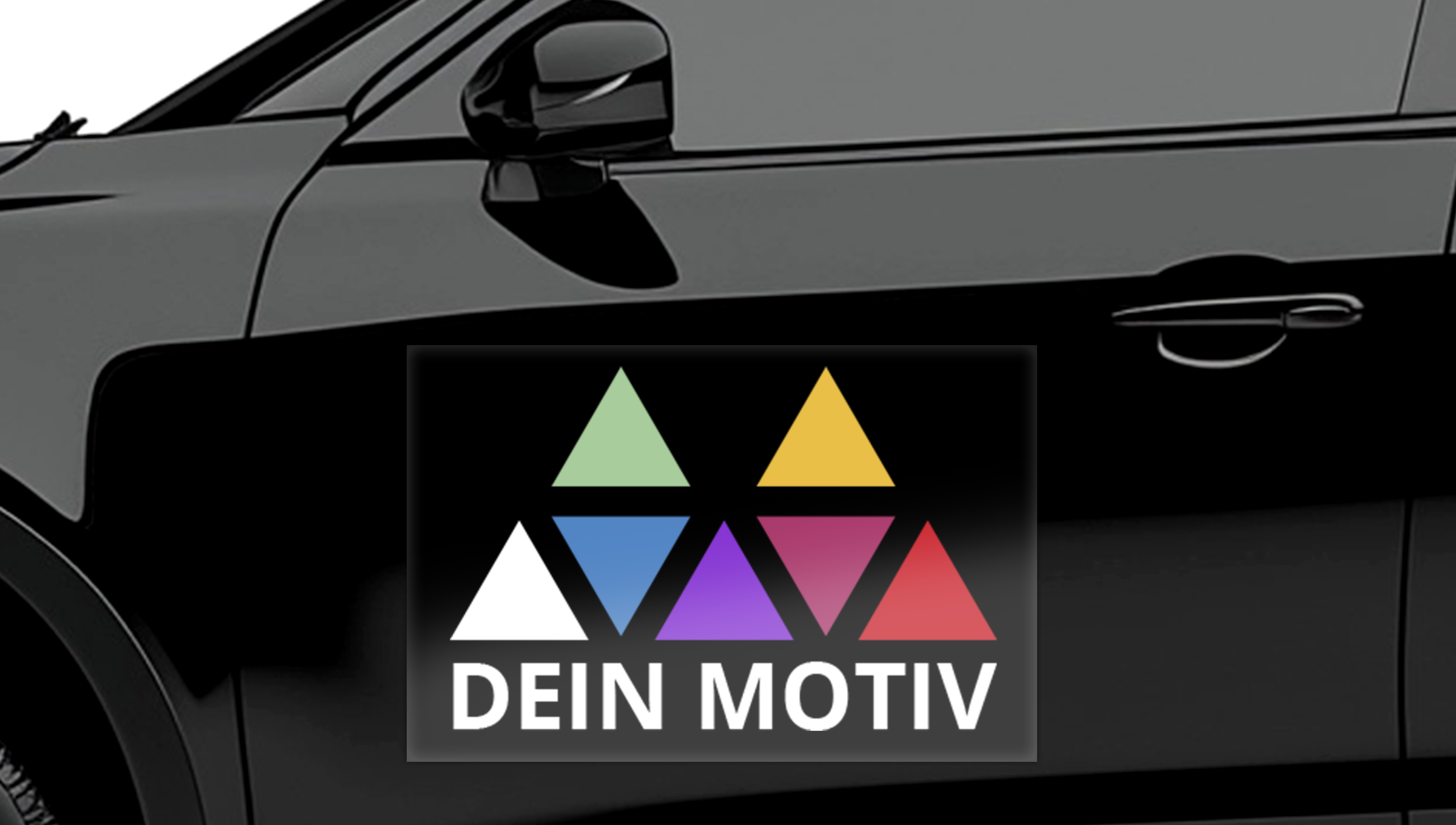Klebefolien fürs Auto mit eigenem Bild selber gestalten