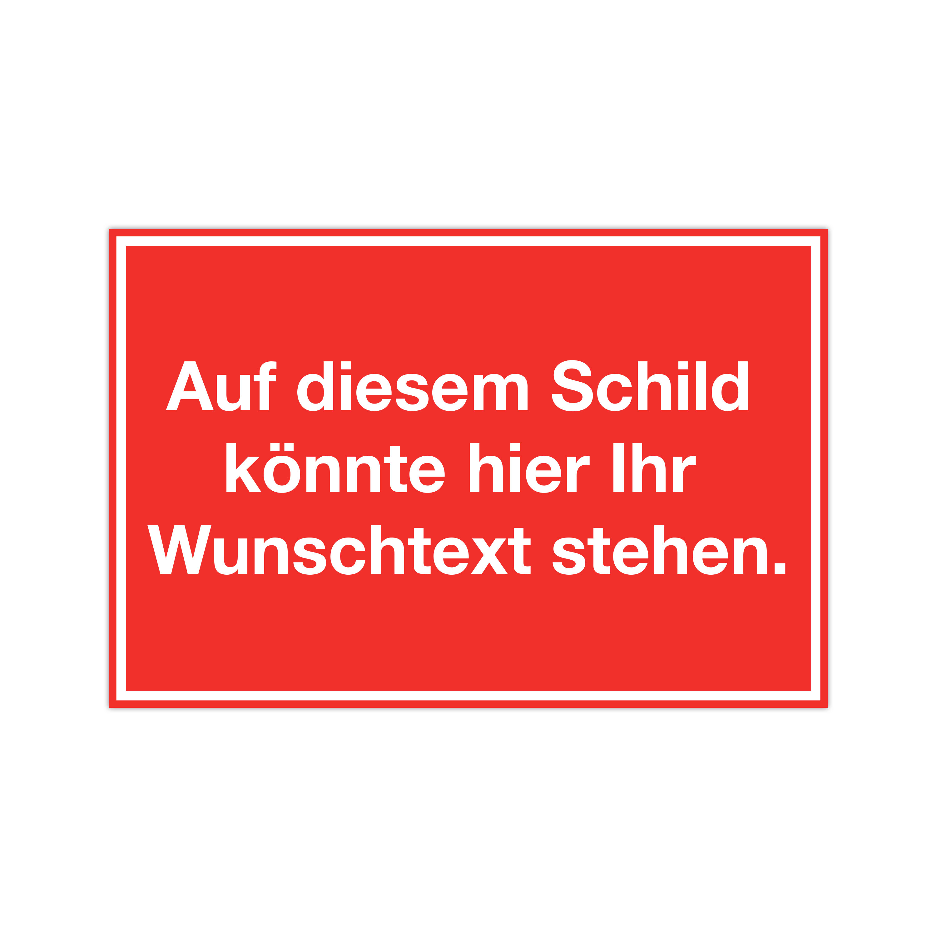 Warnschilder
