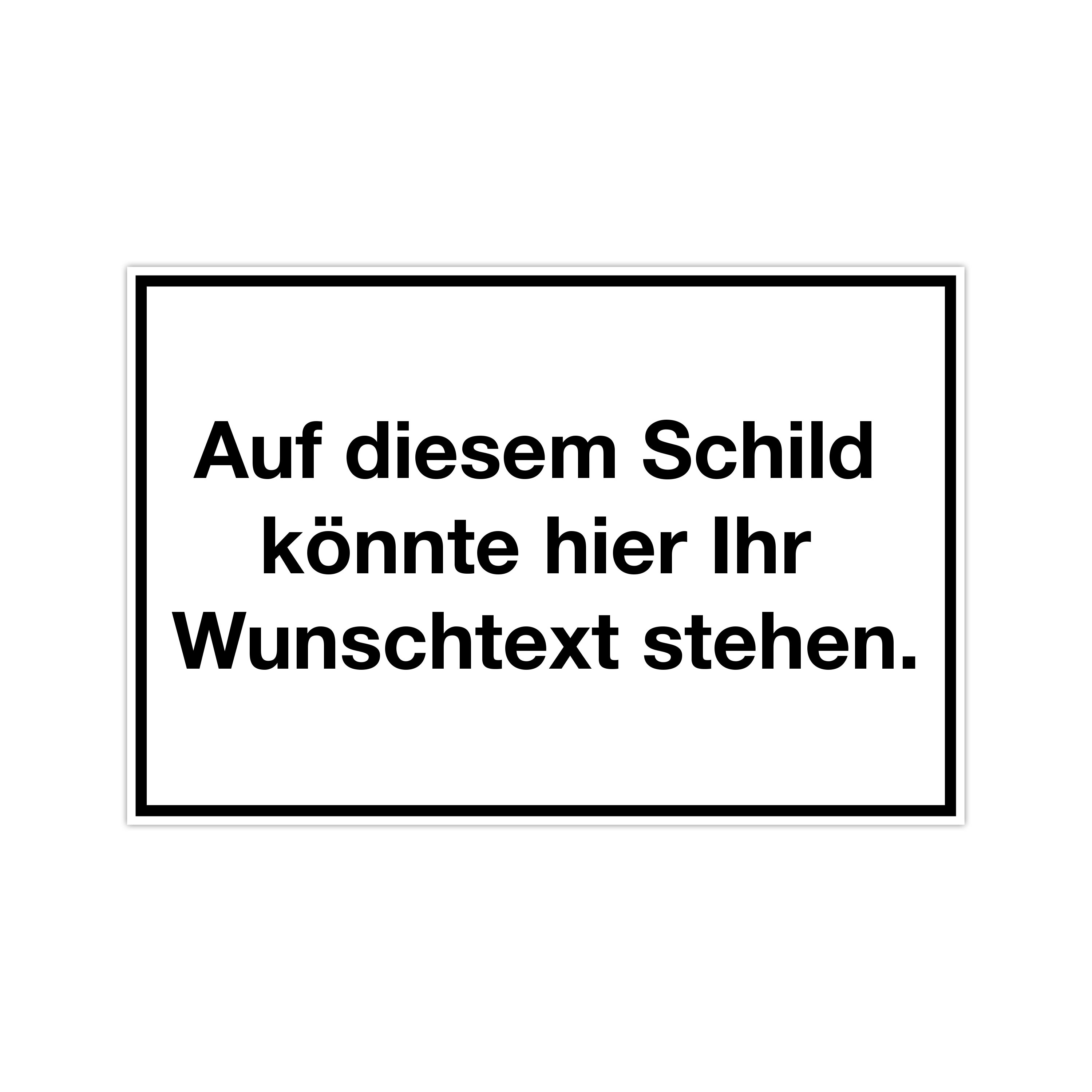 Warnschilder