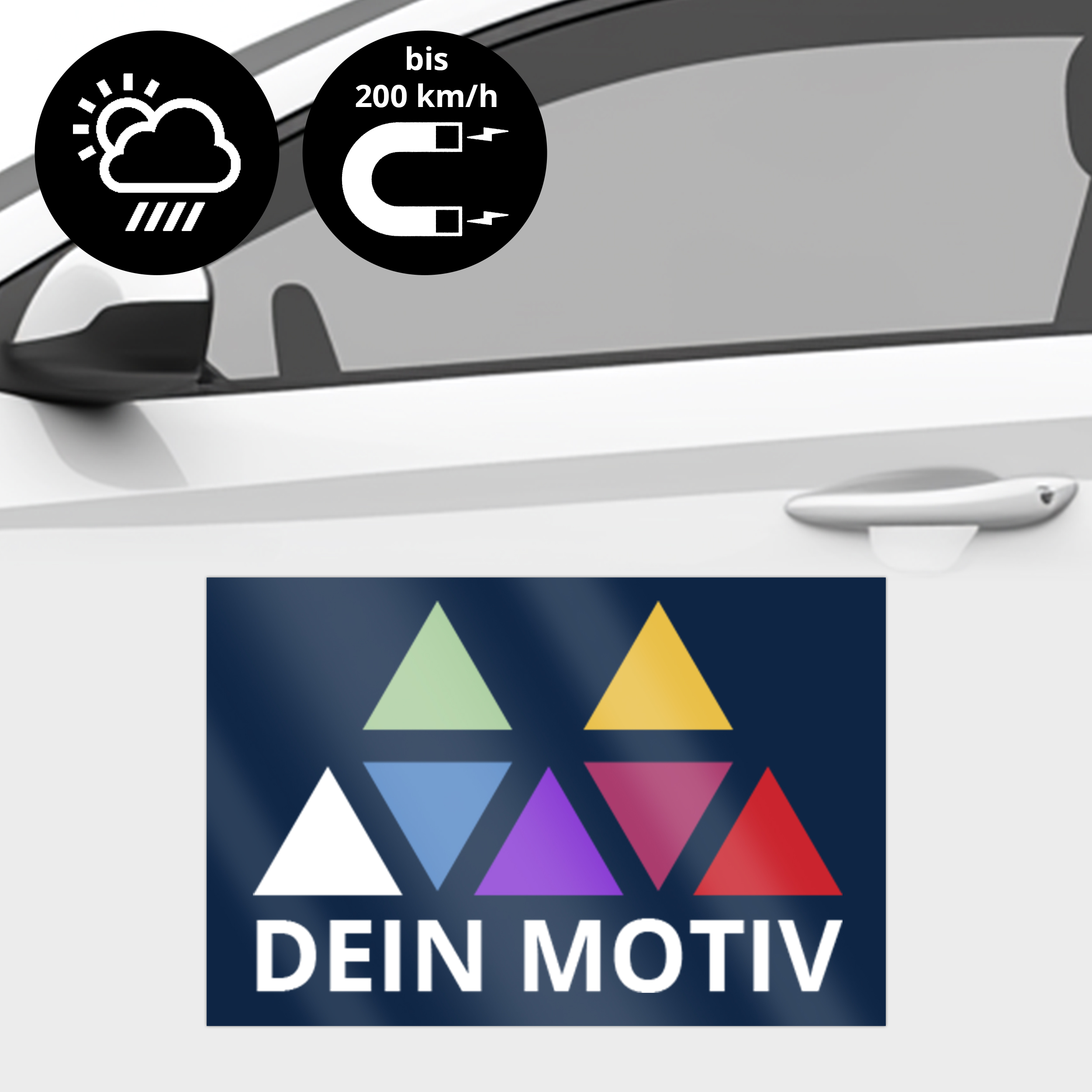 Auto-Magnetschilder