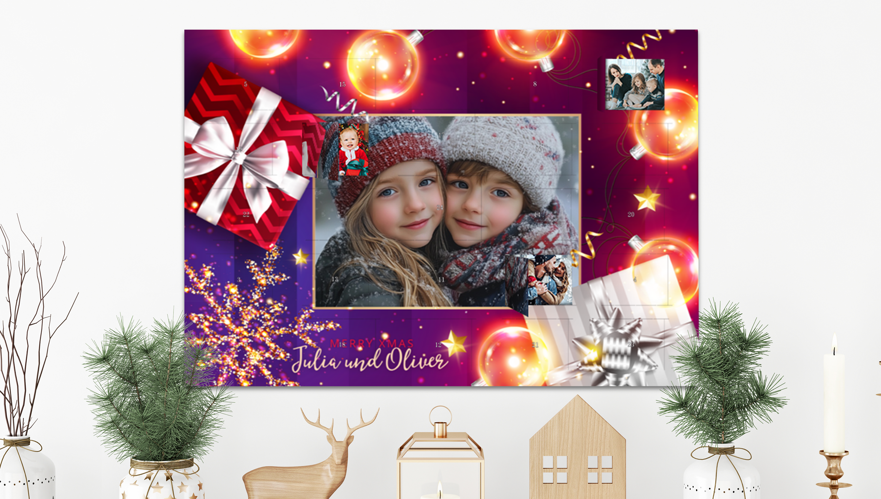 Personalisierte Adventskalender für Kinder: Ein besonderes Geschenk mit persönlicher Note