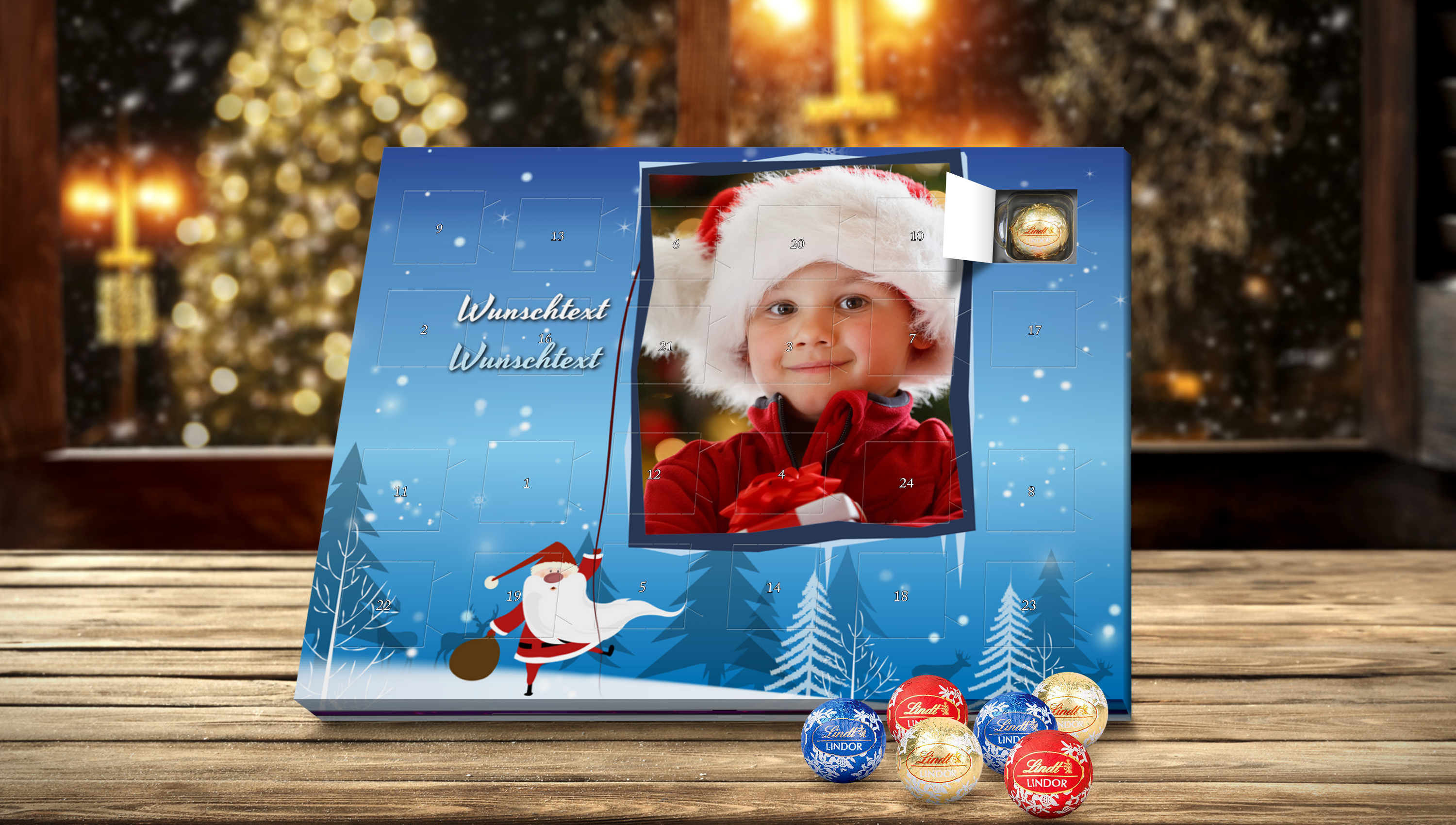 DIY Adventskalender für Kinder, Kleinkinder und Teenager zum selbst Befüllen