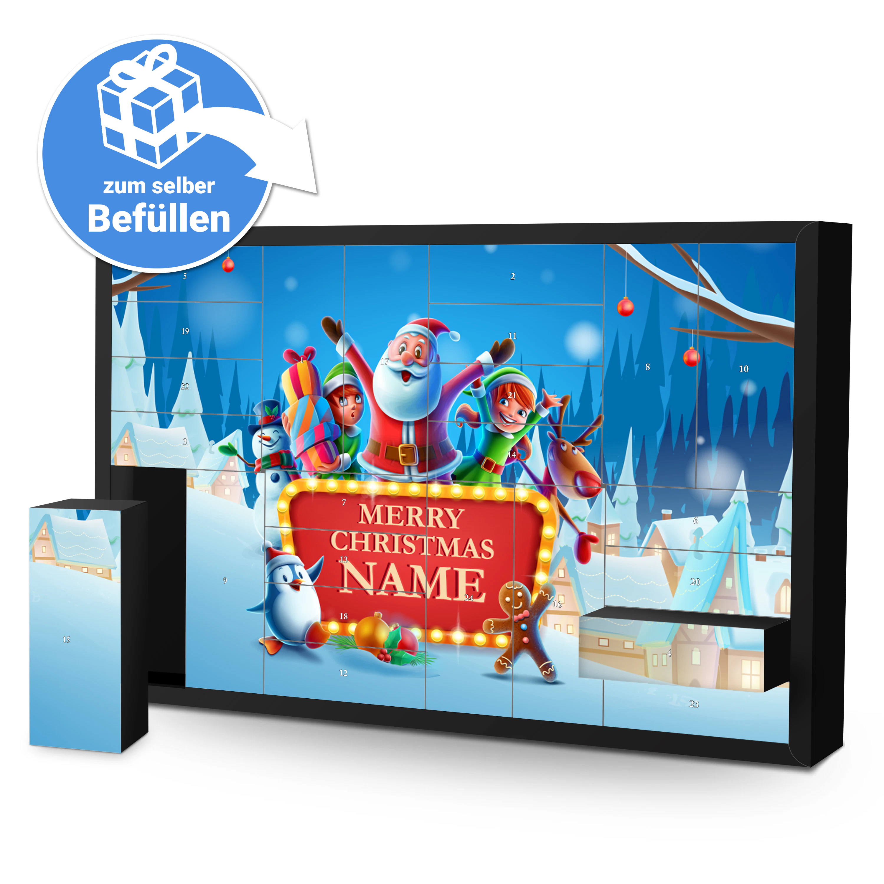 24-Schachtel-Adventskalender