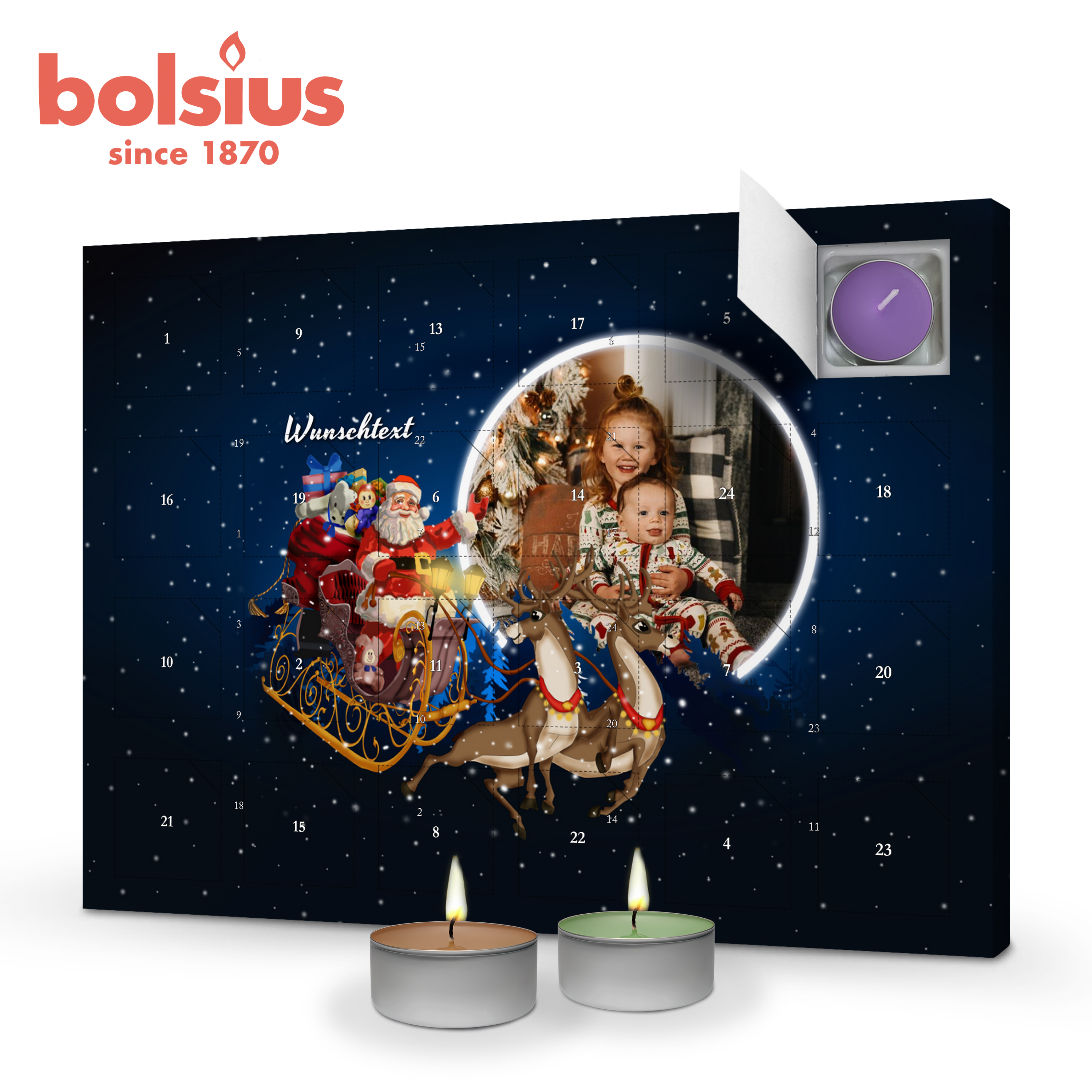 Duftkerzen-Adventskalender