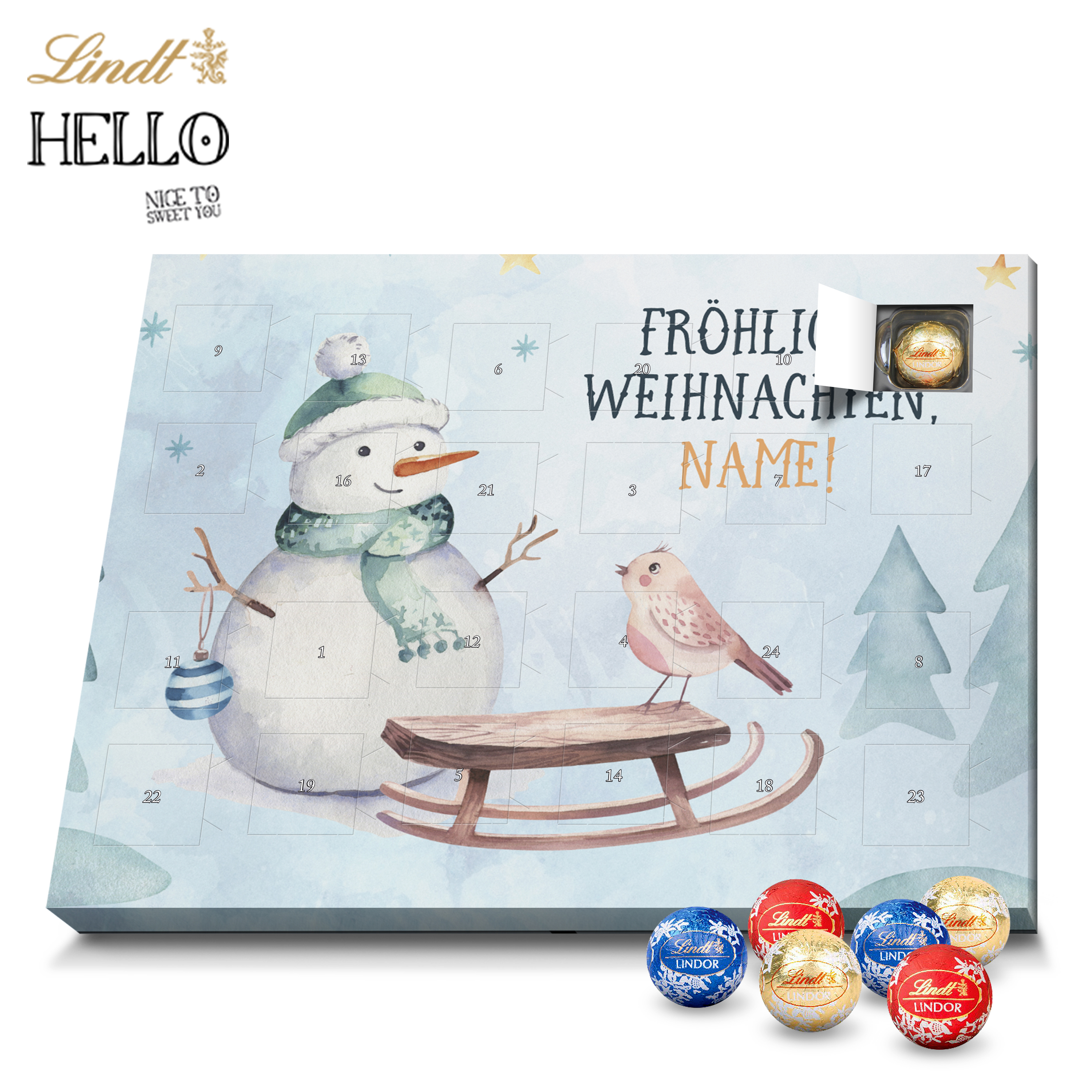 Adventskalender "Lindt LINDOR"