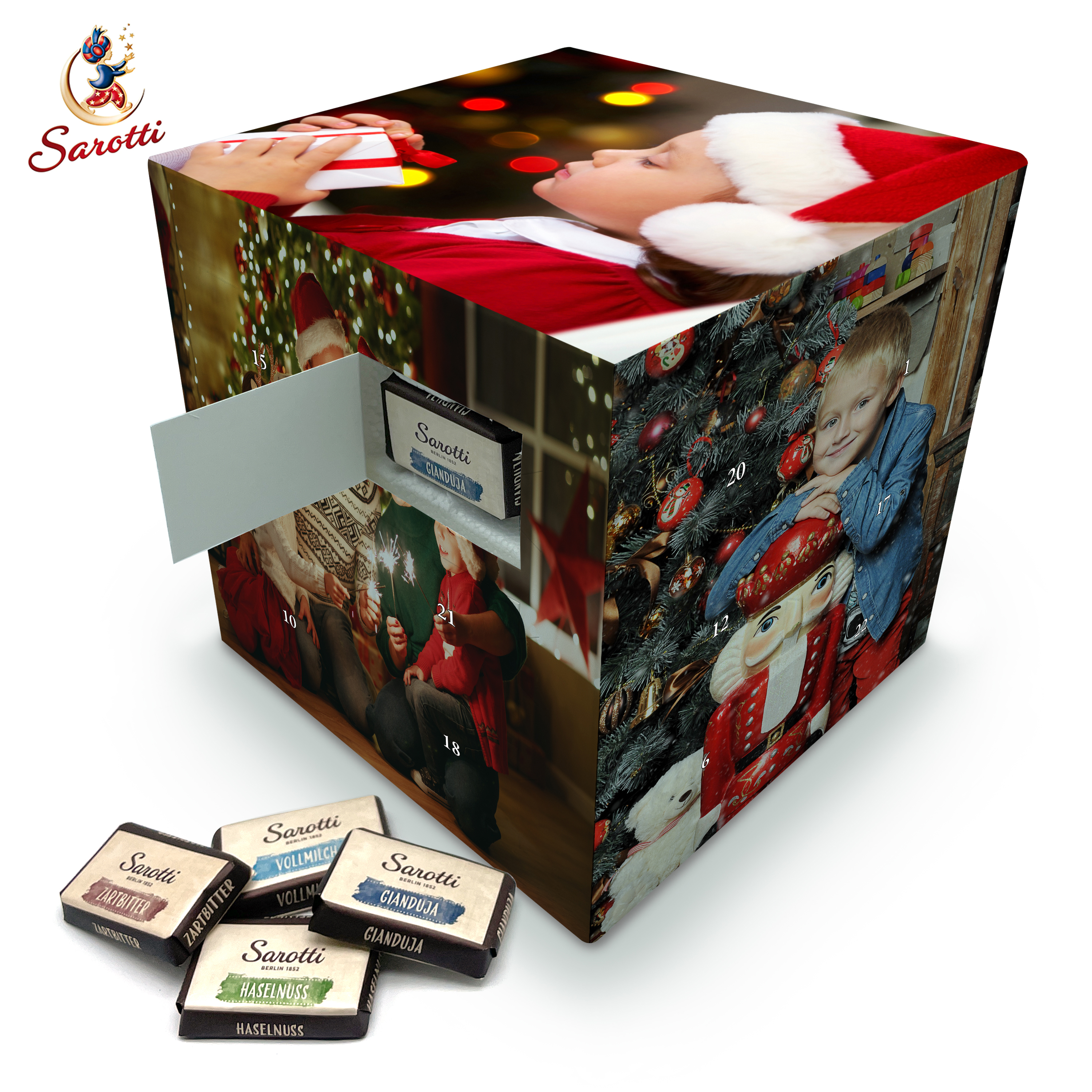 Würfel Adventskalender