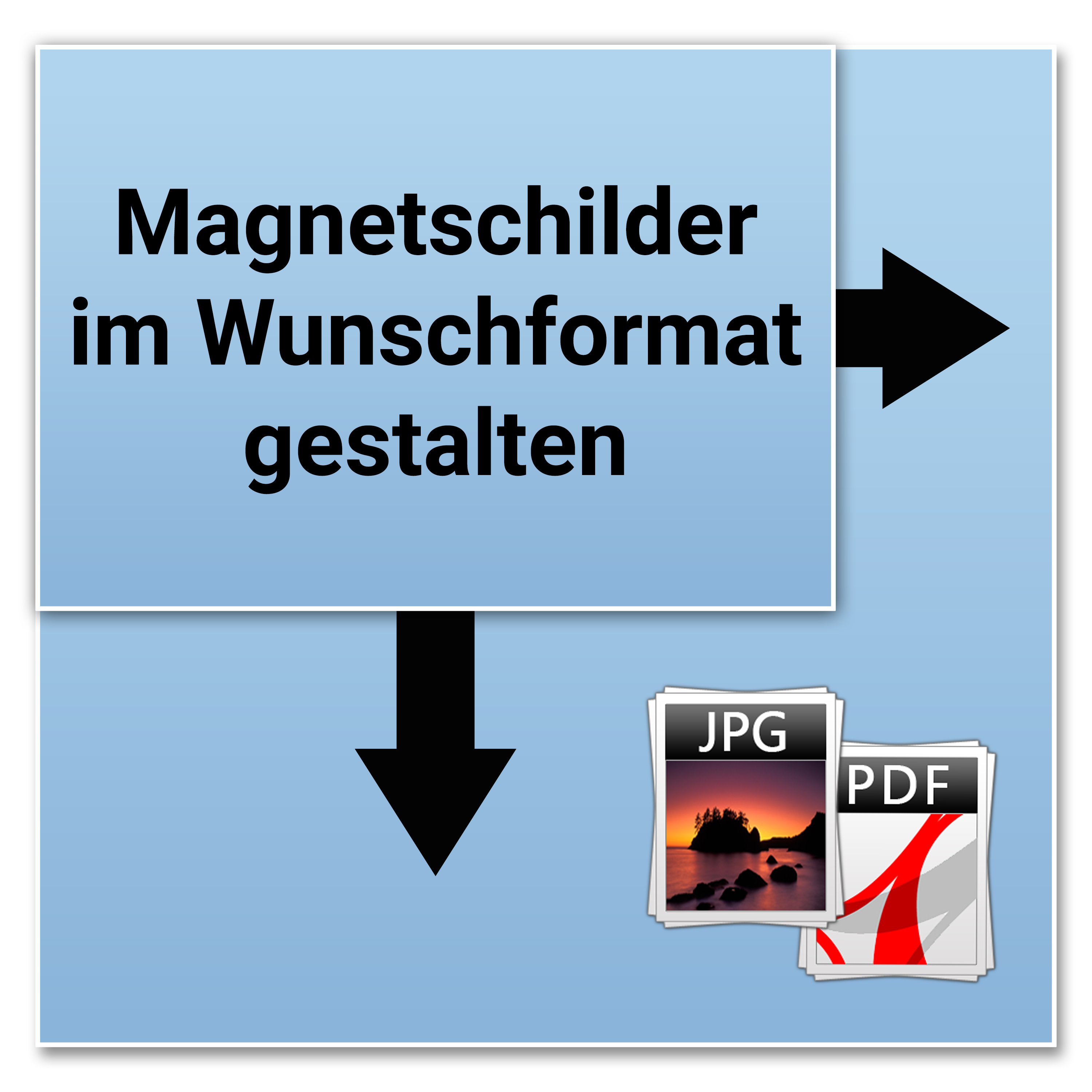 Schild Freestyle Magnetfolie