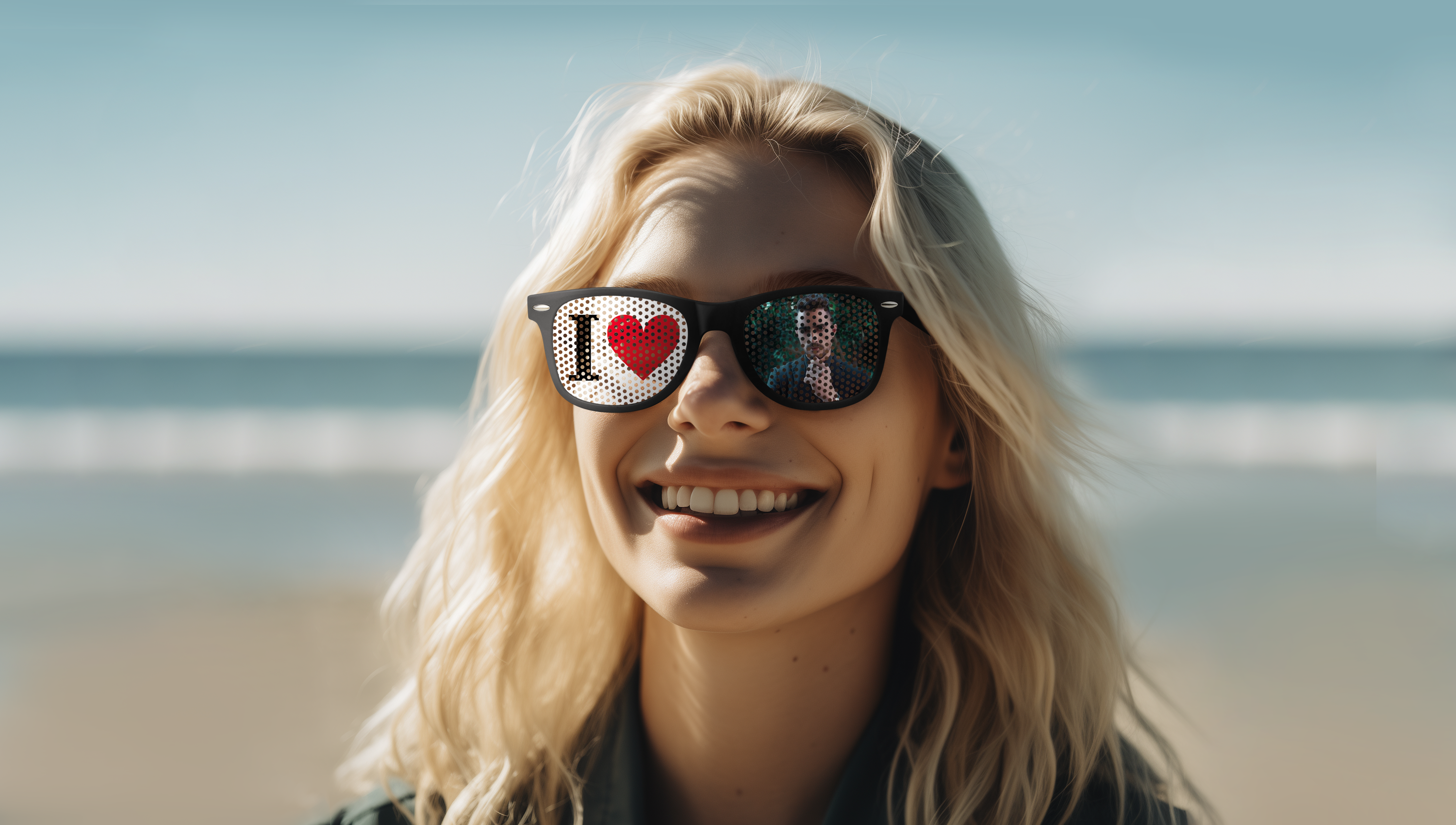 Scherzbrille mit witzigen Motiven zur Party, JGA oder Hochzeit