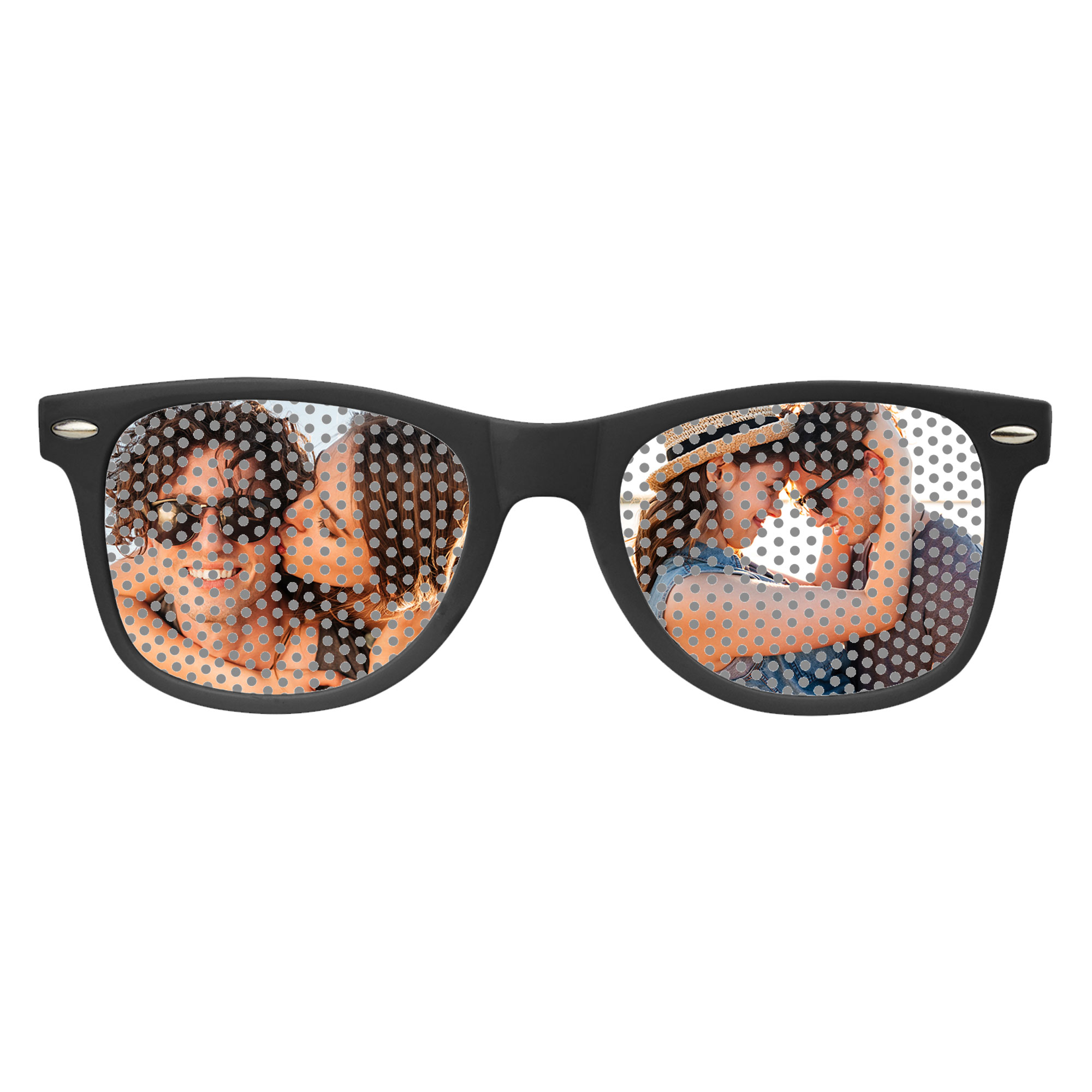 Brille Schwarz