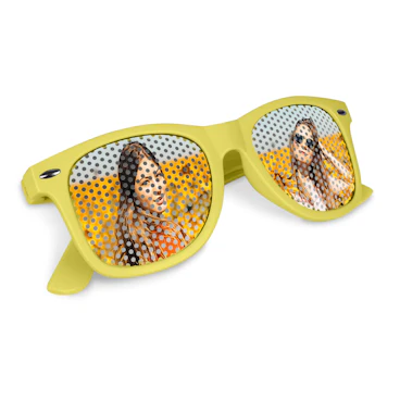 Brille Gelb