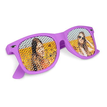 Brille Lila