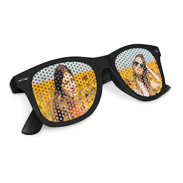 Brille Schwarz