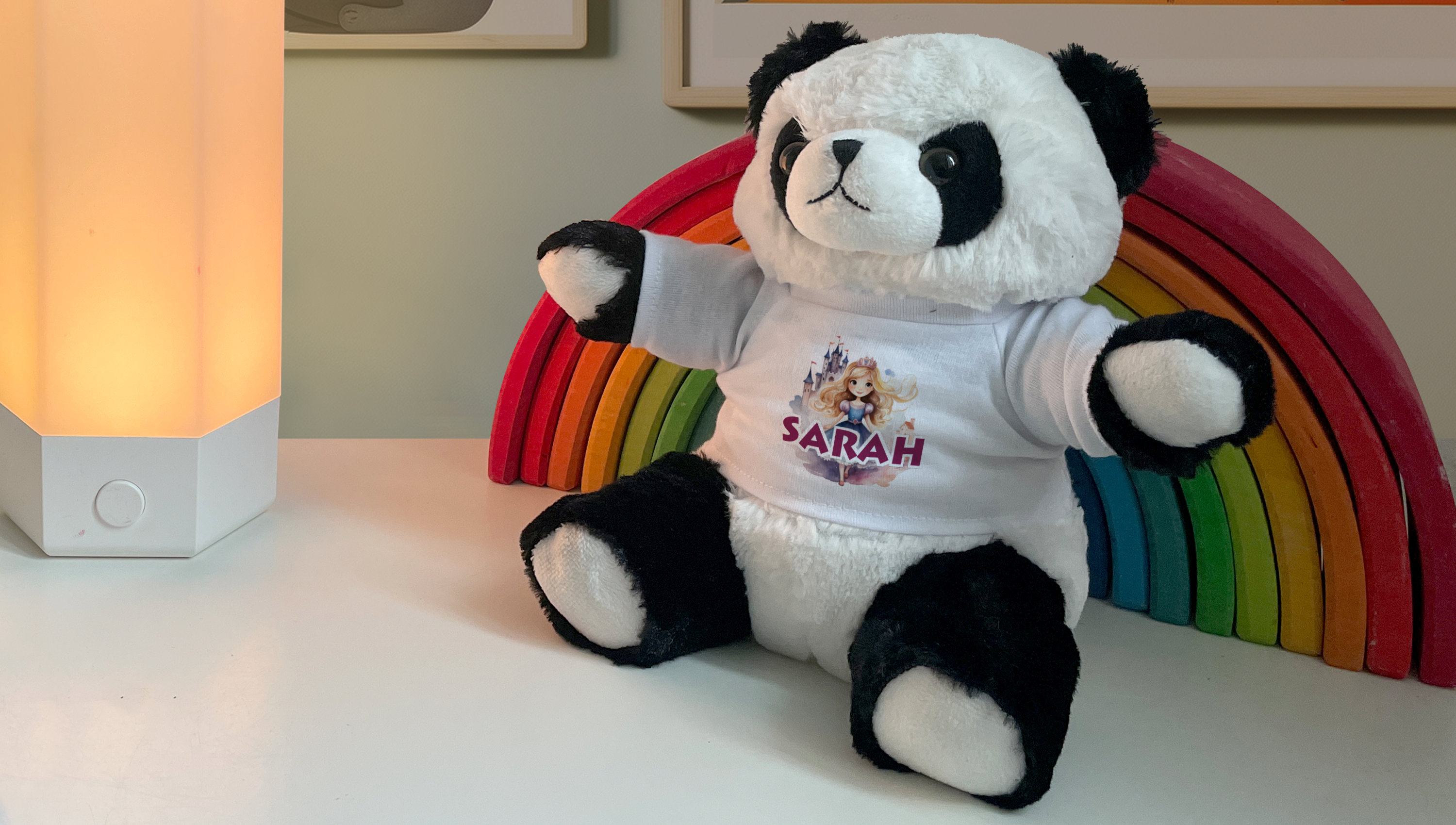 Individuellen Plüschpanda bedrucken lassen