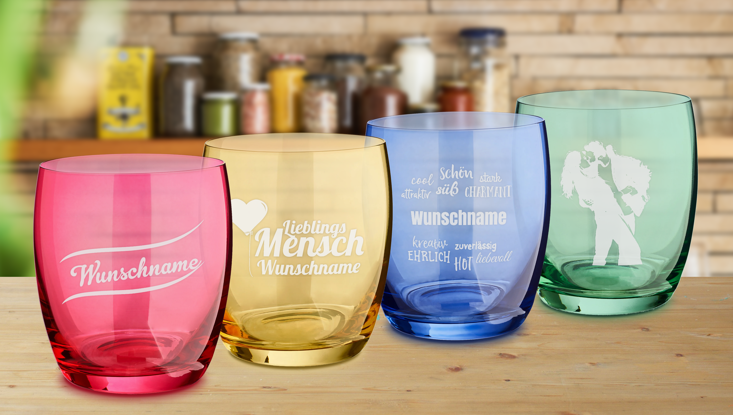 So kannst du dein individuelles Glas gravieren lassen