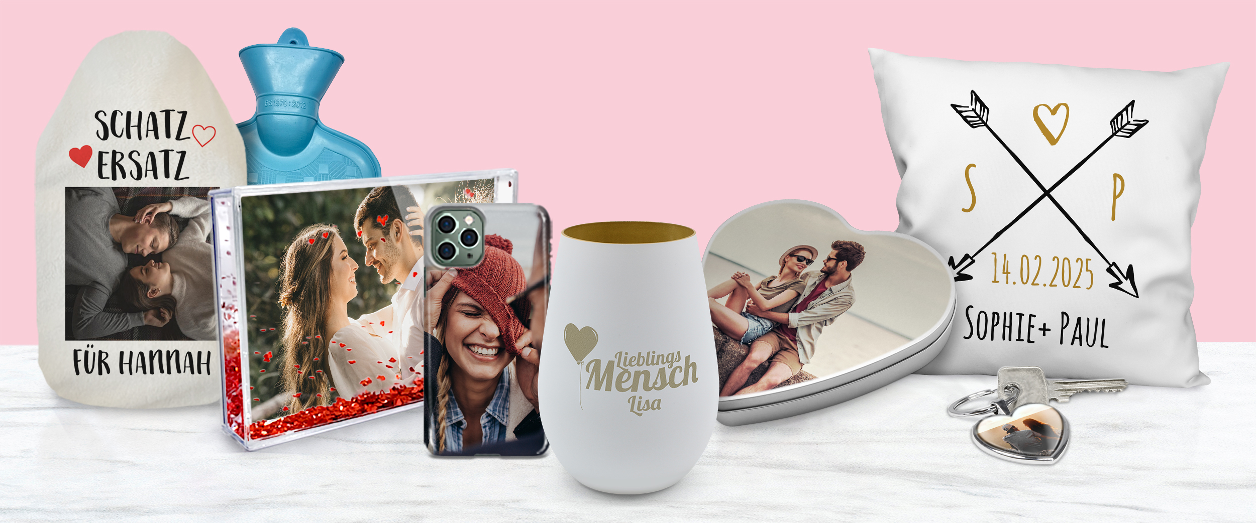 Liebevolle Aufmerksamkeiten zum Valentinstag