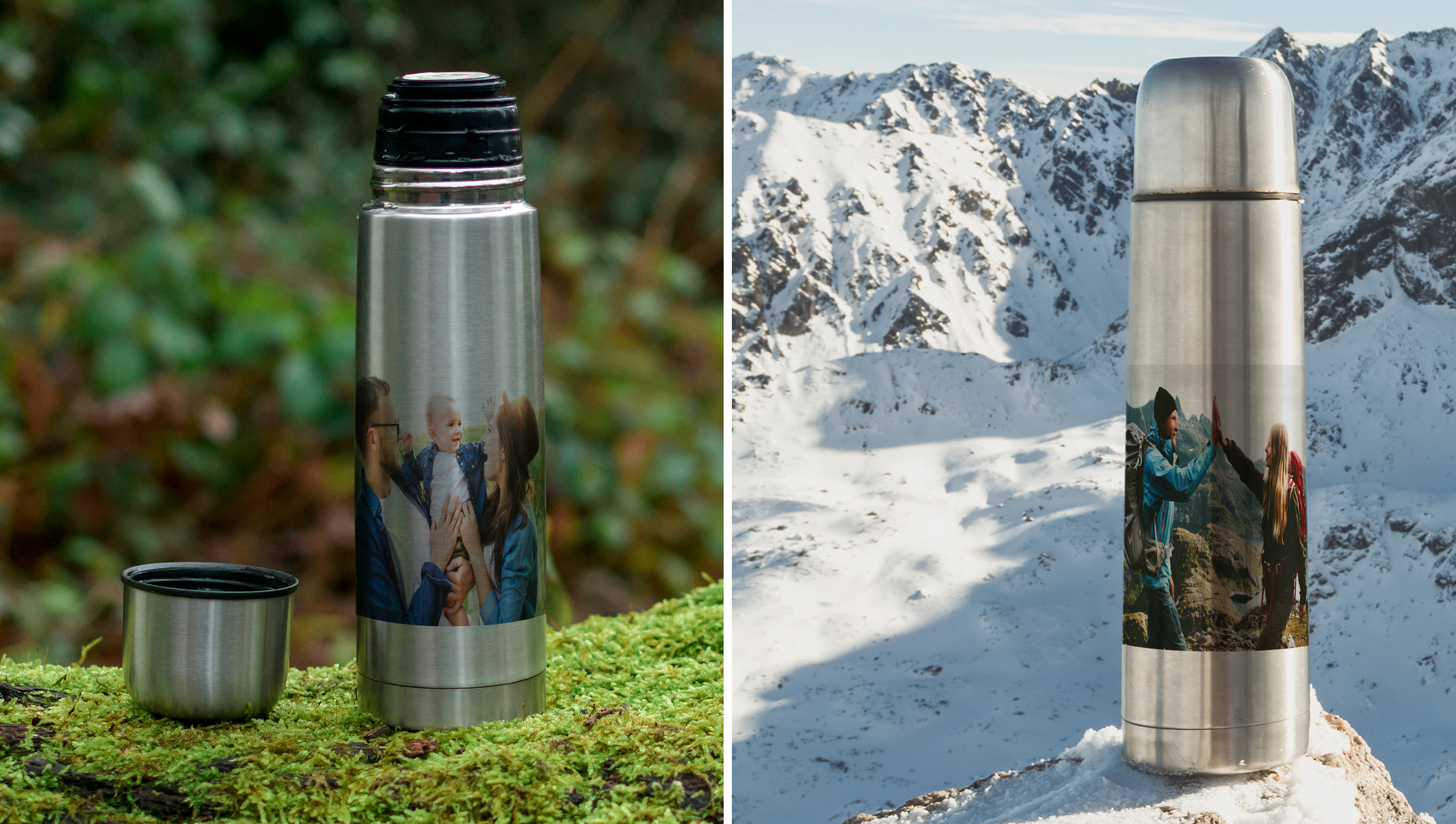 Thermoskanne mit Namen oder Bild bedrucken