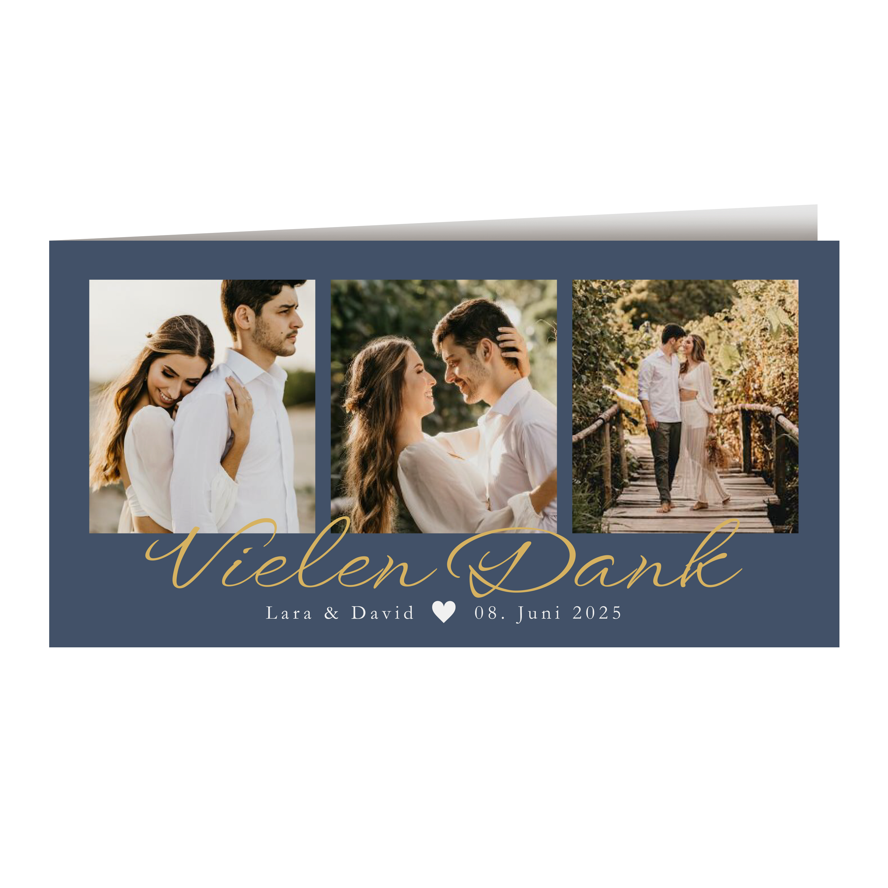 Dankeskarte Hochzeit