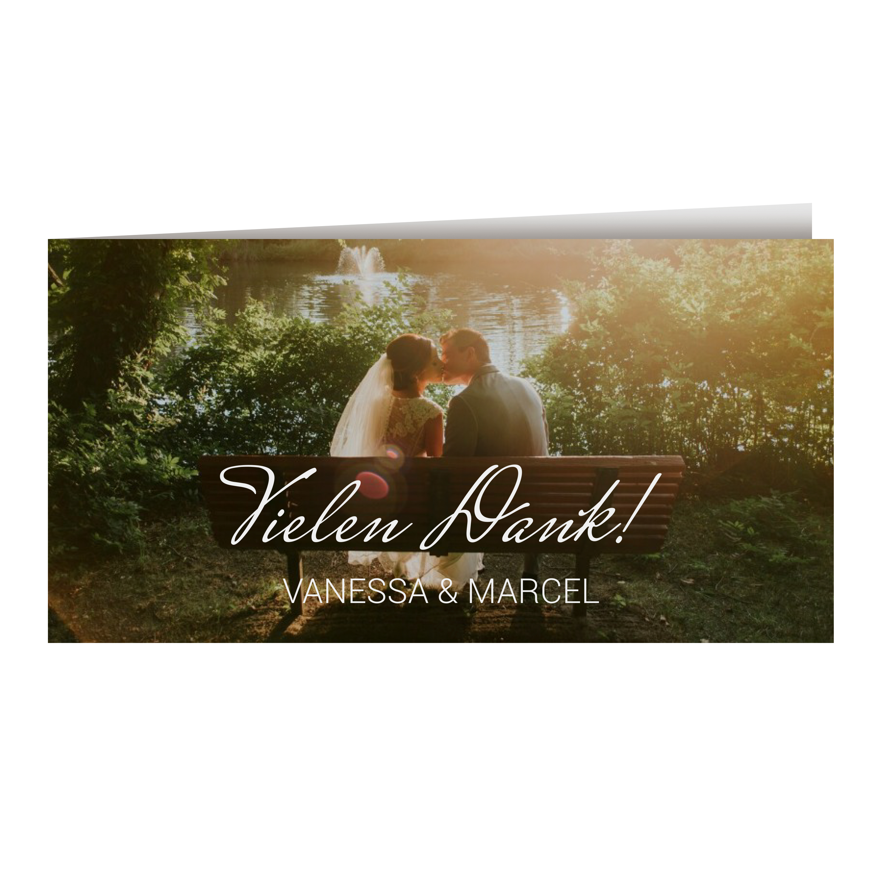 Dankeskarte Hochzeit