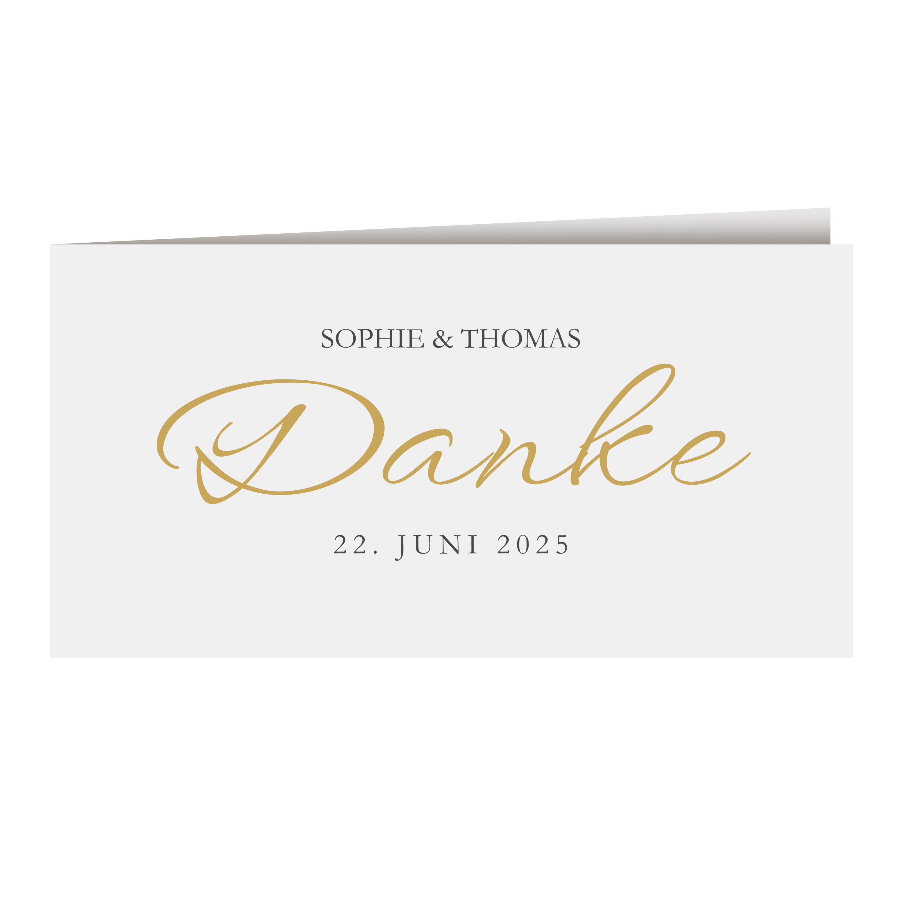 Dankeskarte Hochzeit