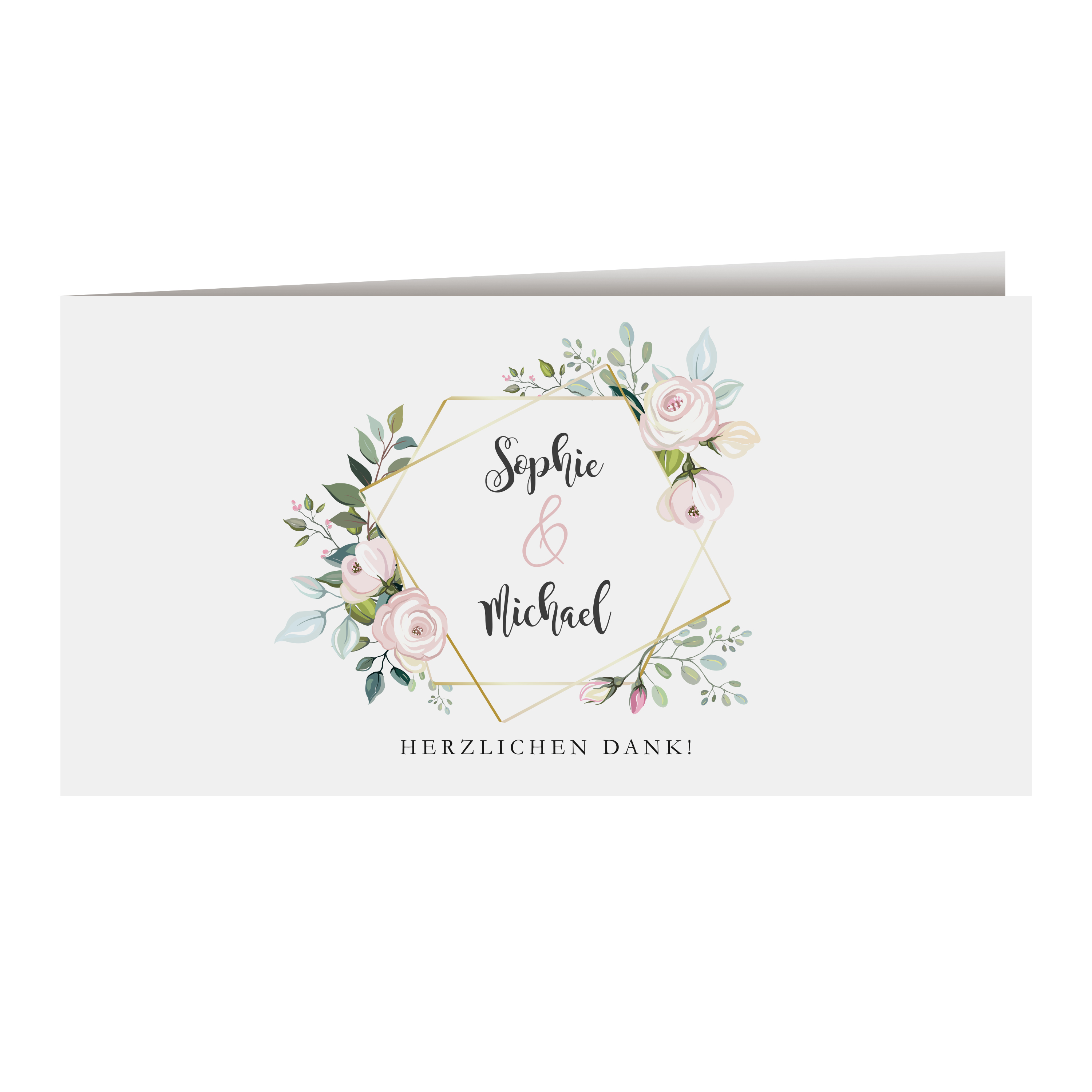 Dankeskarte Hochzeit