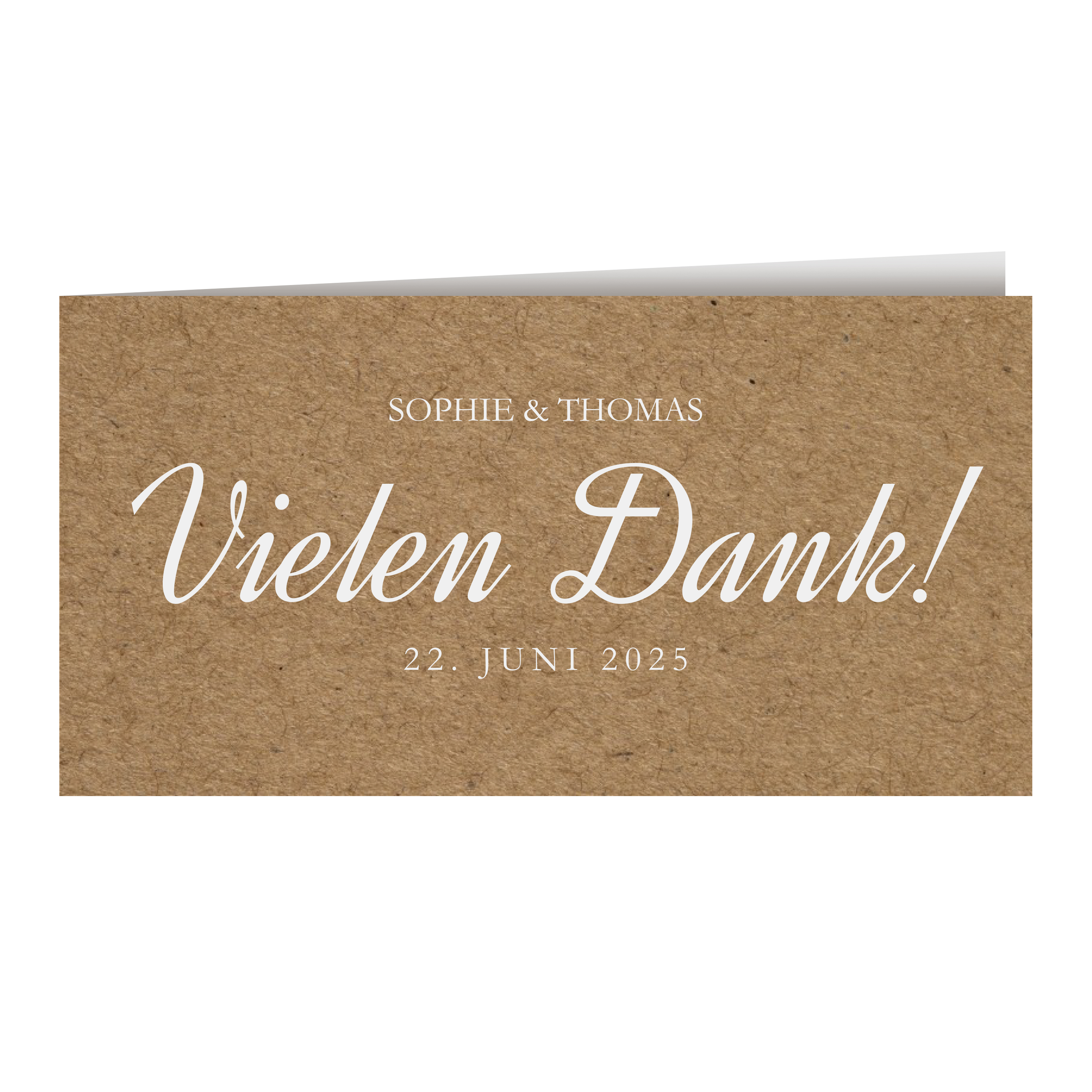 Dankeskarte Hochzeit