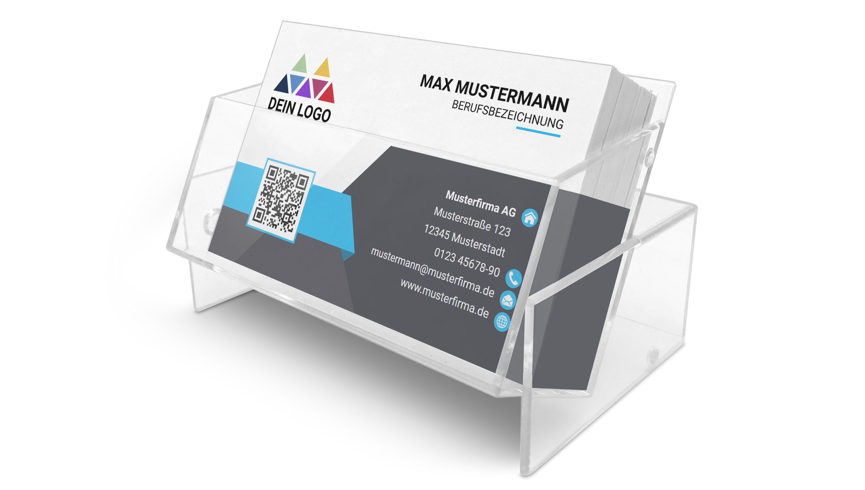 Die Visitenkarte für Ihr Unternehmen online drucken lassen