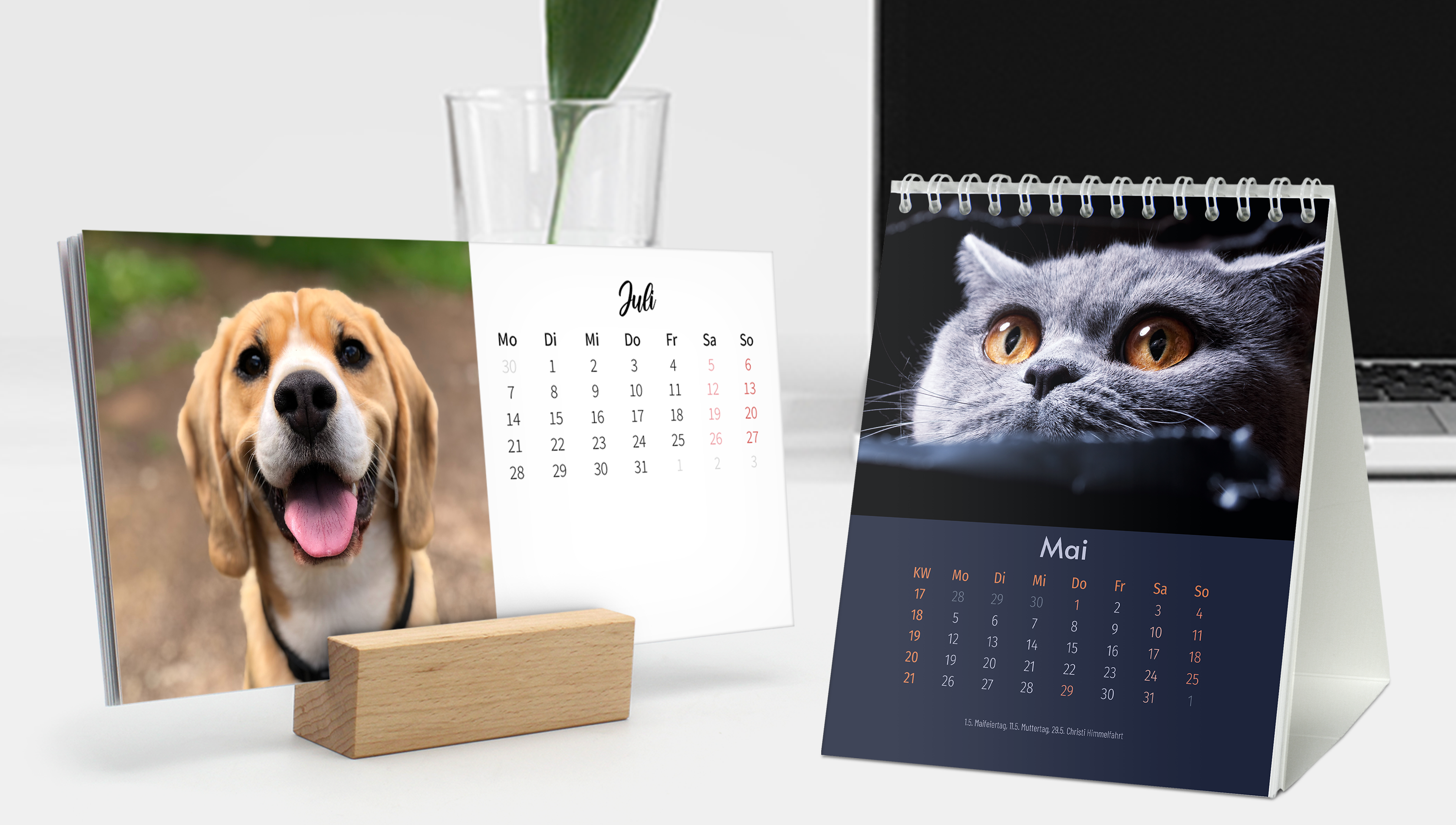 Personalisierte Haustier-Geschenke mit Tierfotos oder Namen
