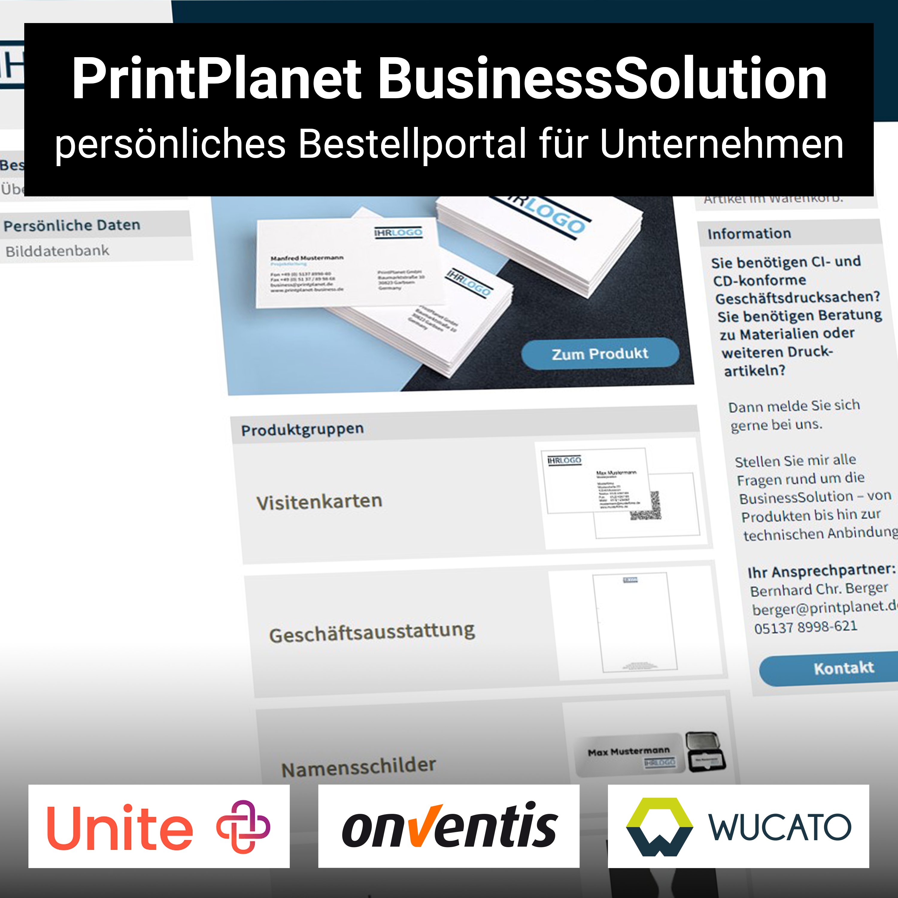 Visitenkarten E-Procurement