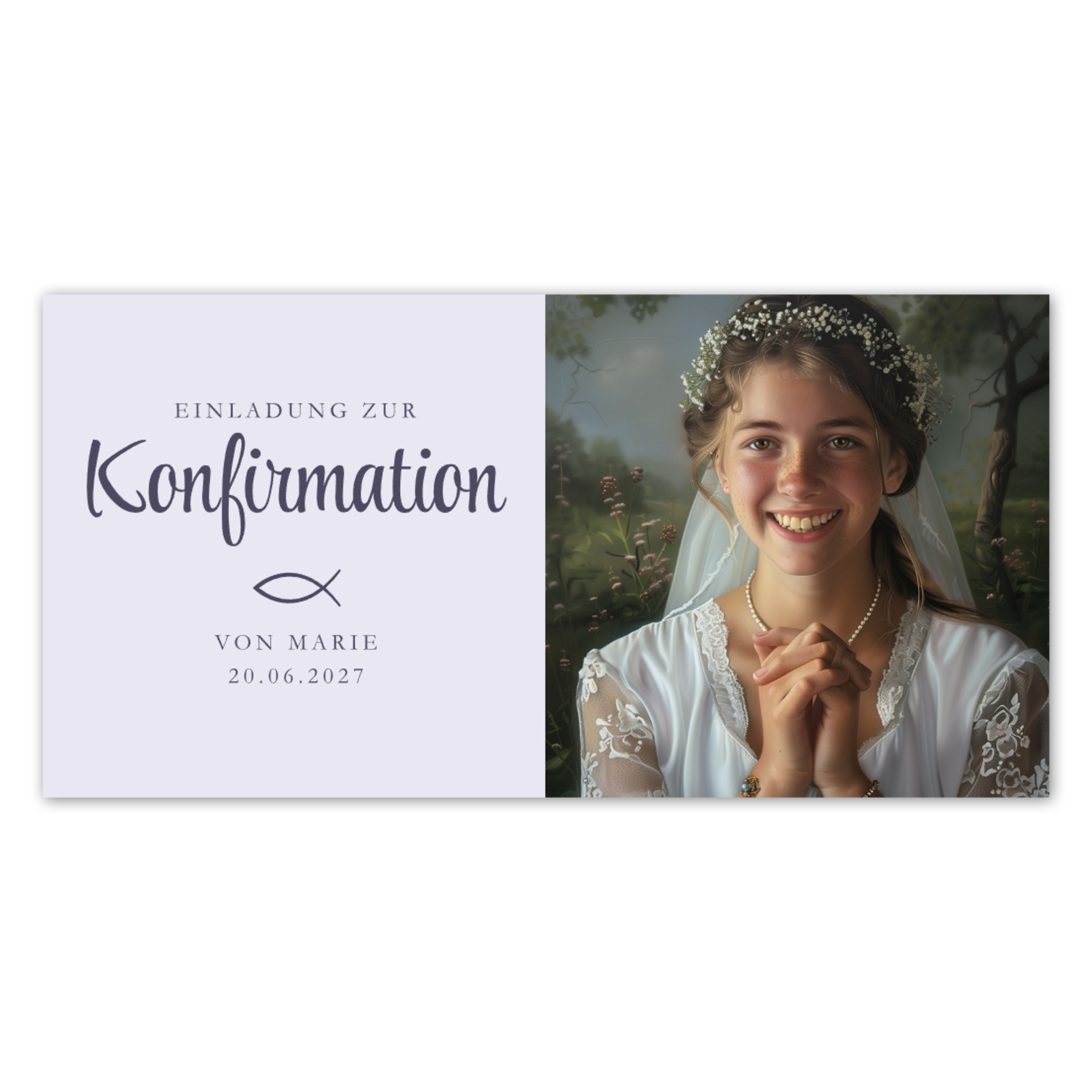 Konfirmationseinladung