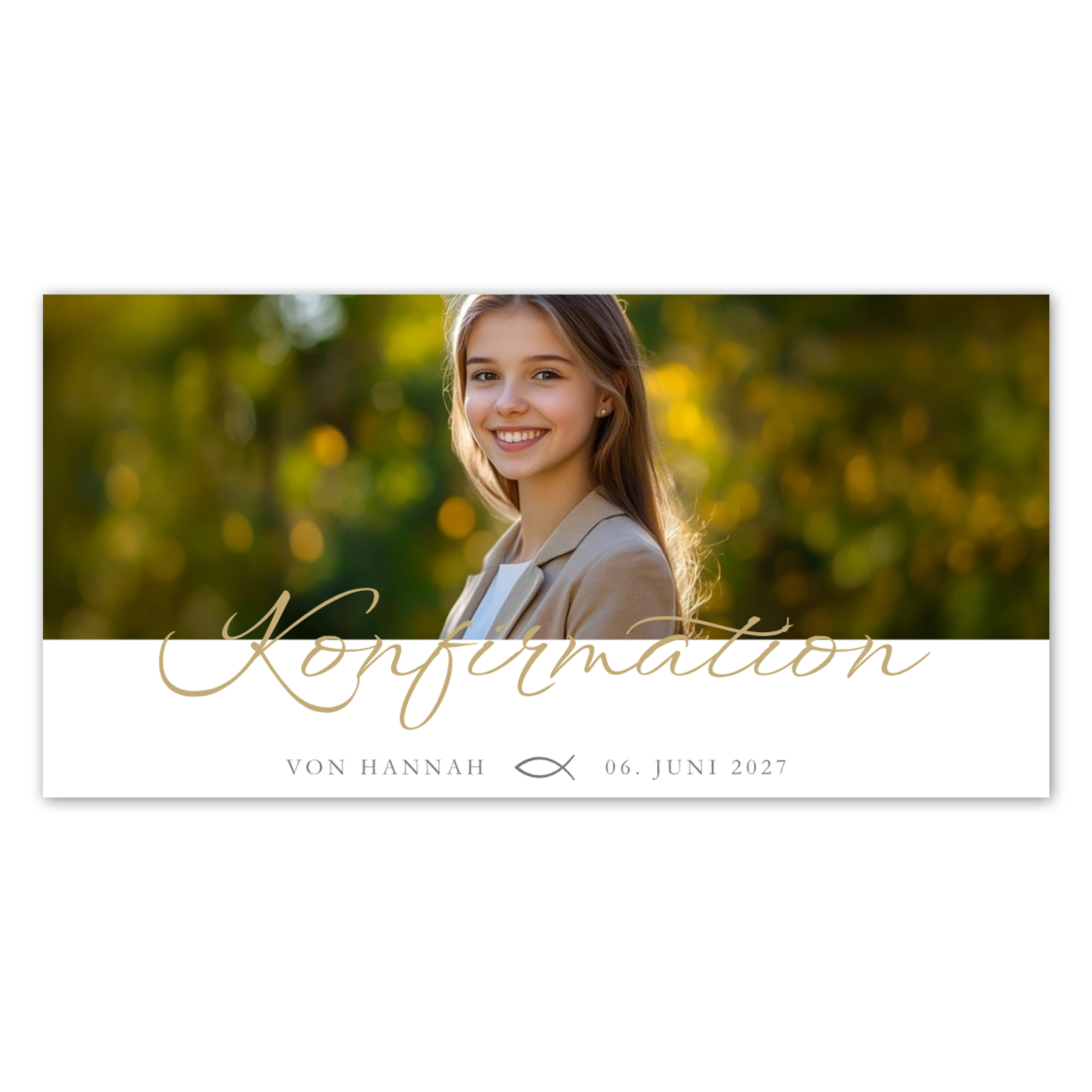 Konfirmationseinladung