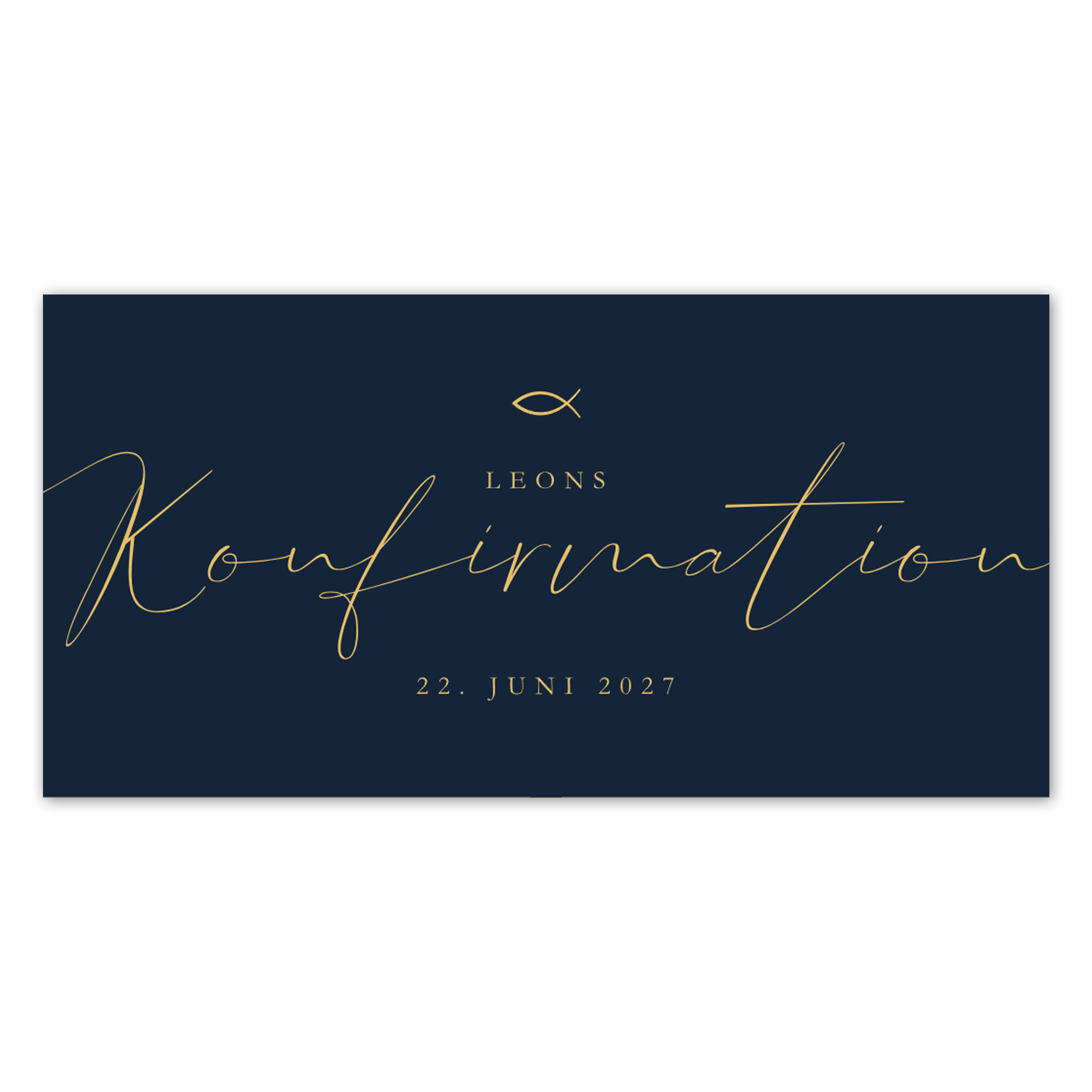 Konfirmationseinladung