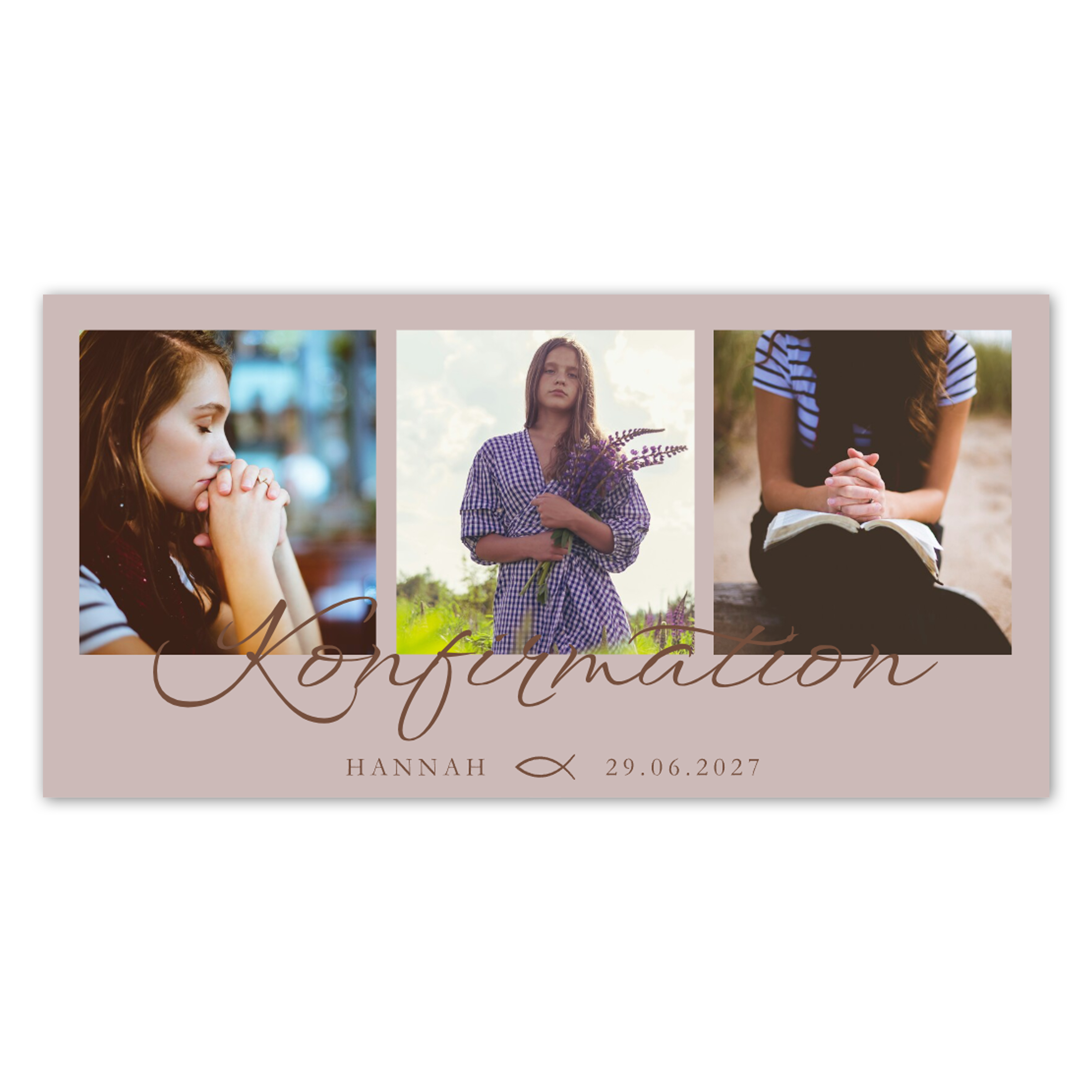 Konfirmationseinladung