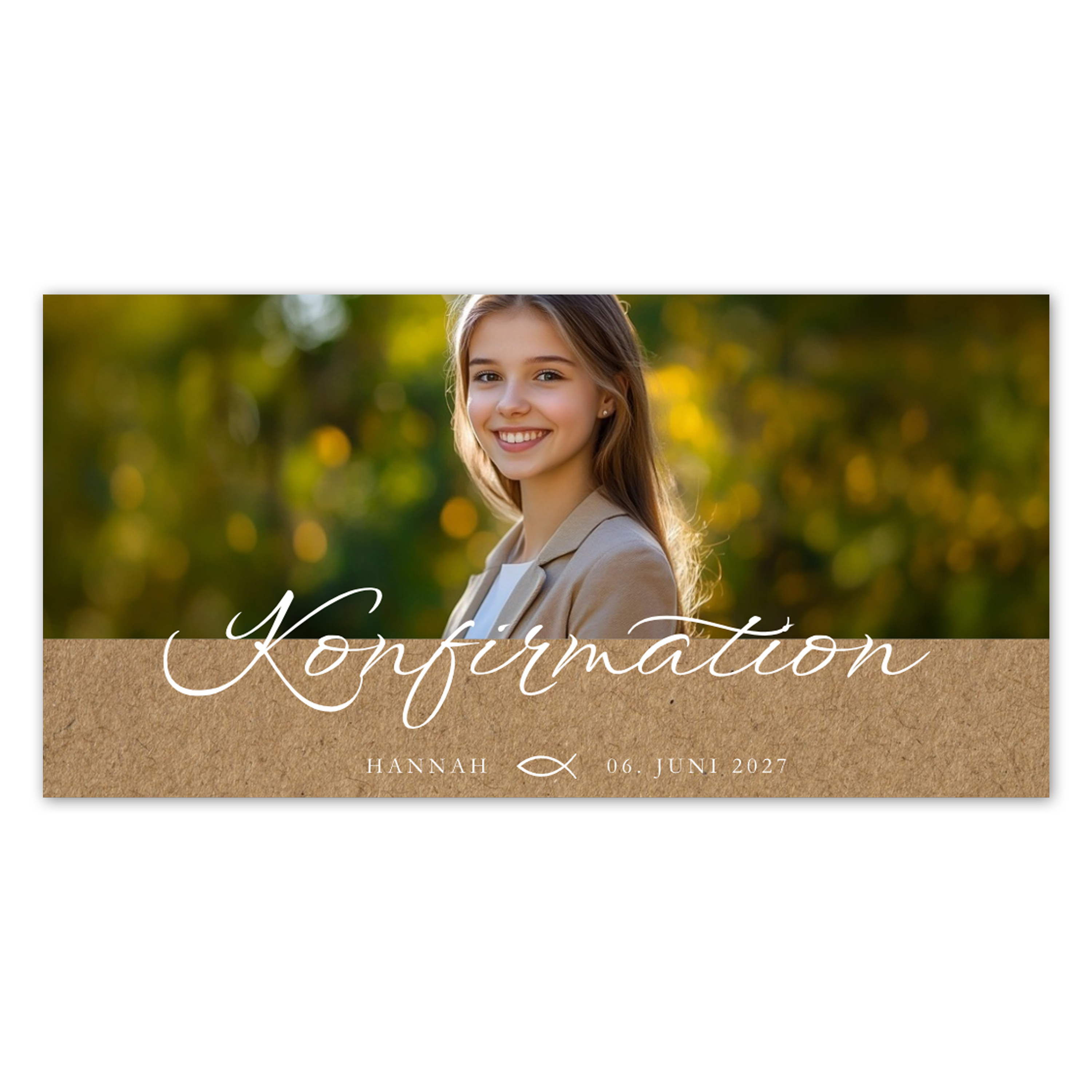 Konfirmationseinladung