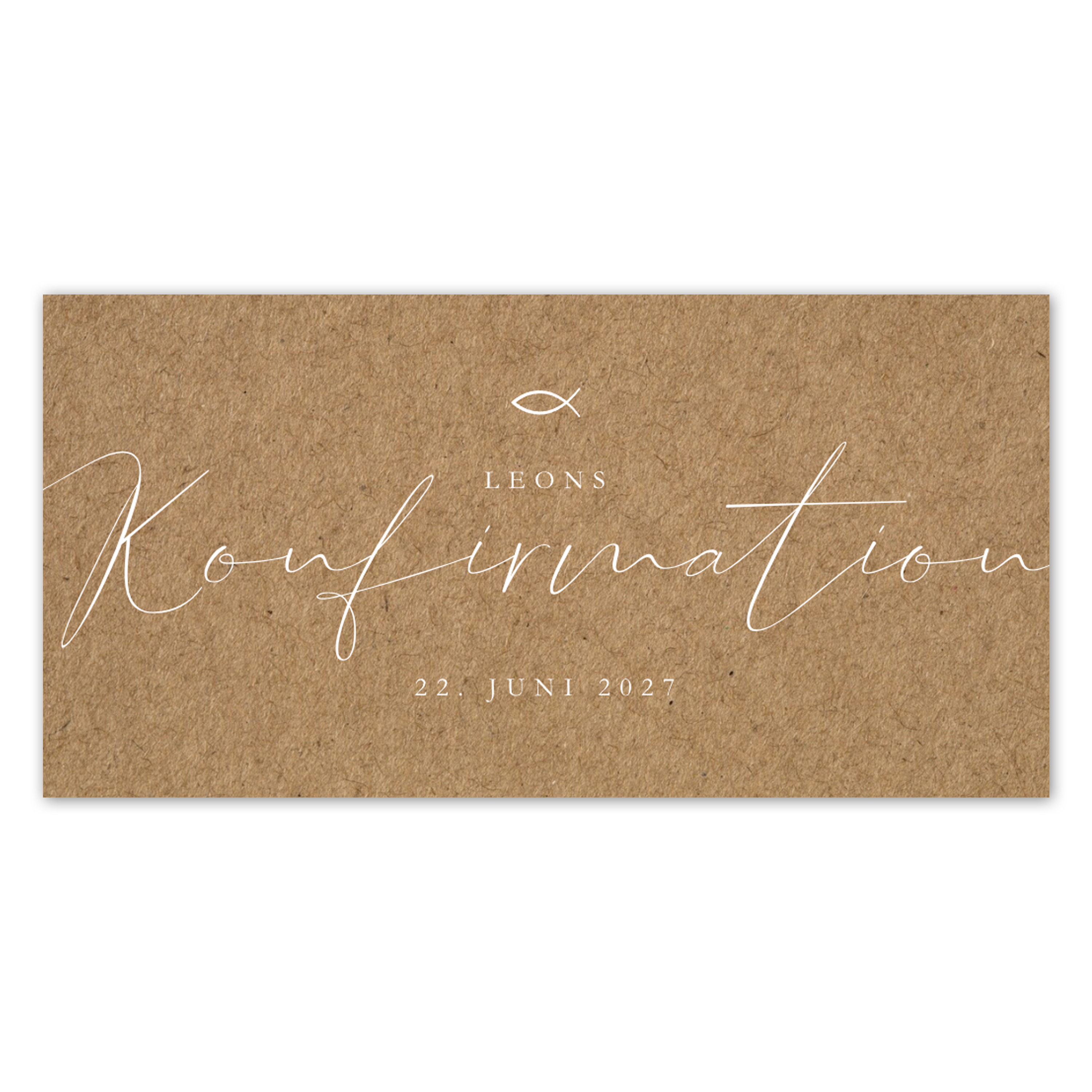 Konfirmationseinladung