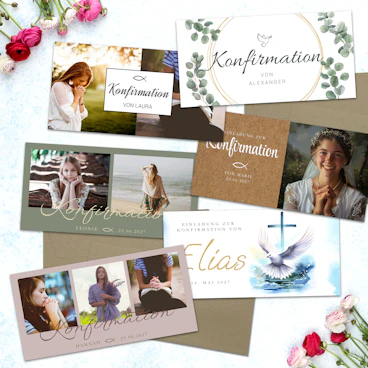 Einladung Konfirmation