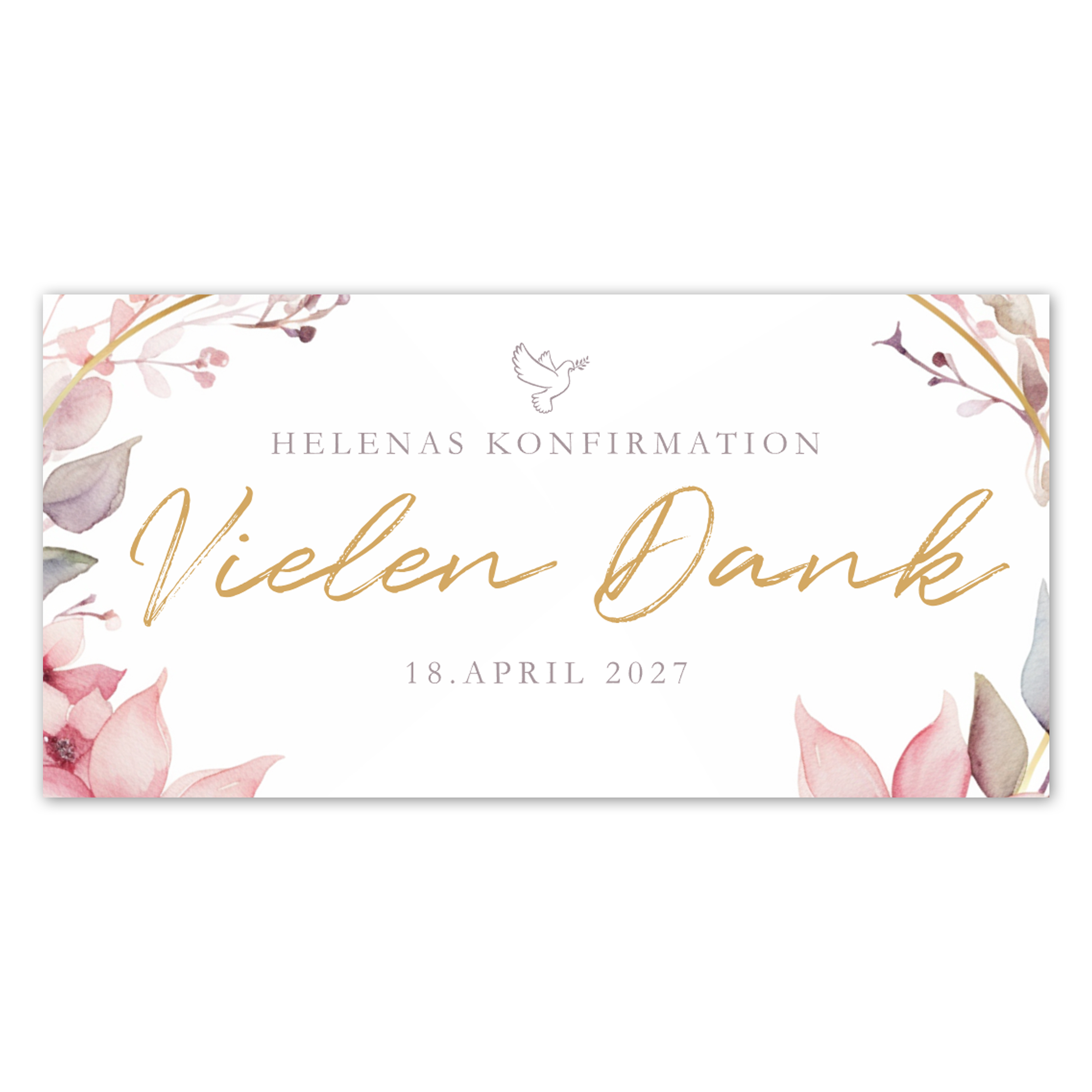 Konfirmationsdanksagung