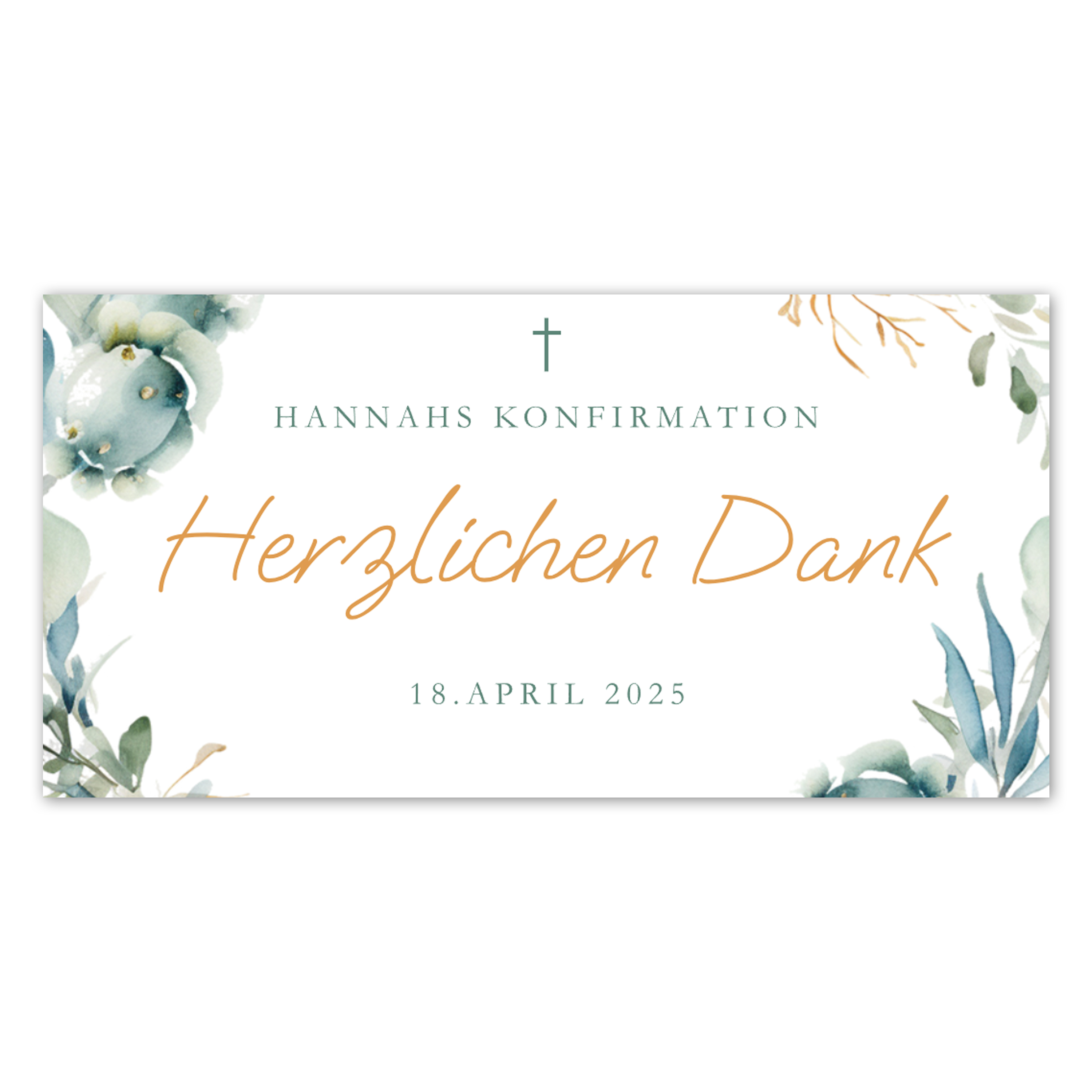 Konfirmationsdanksagung