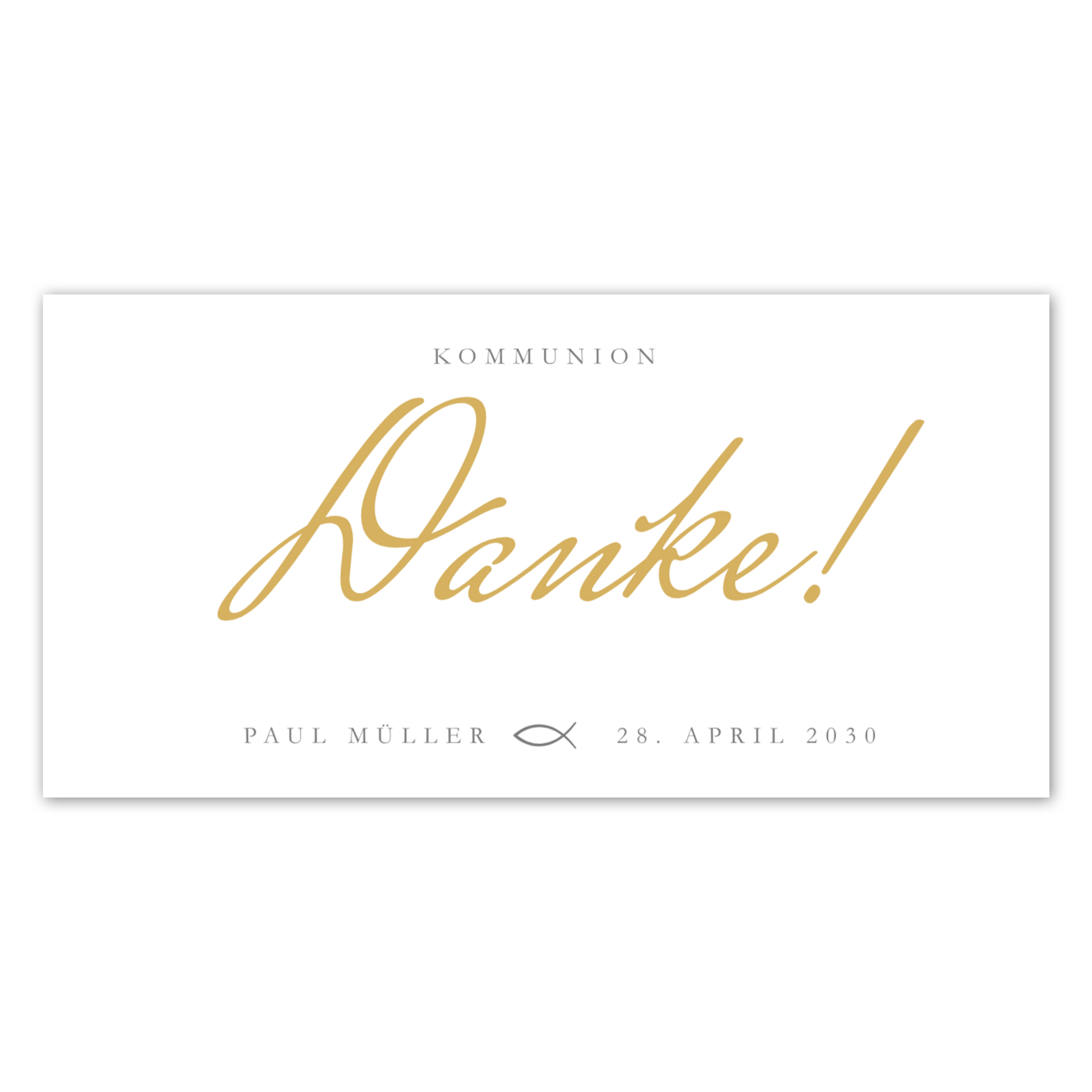 Kommunionsdanksagung