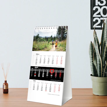 3-Monats-Tischkalender