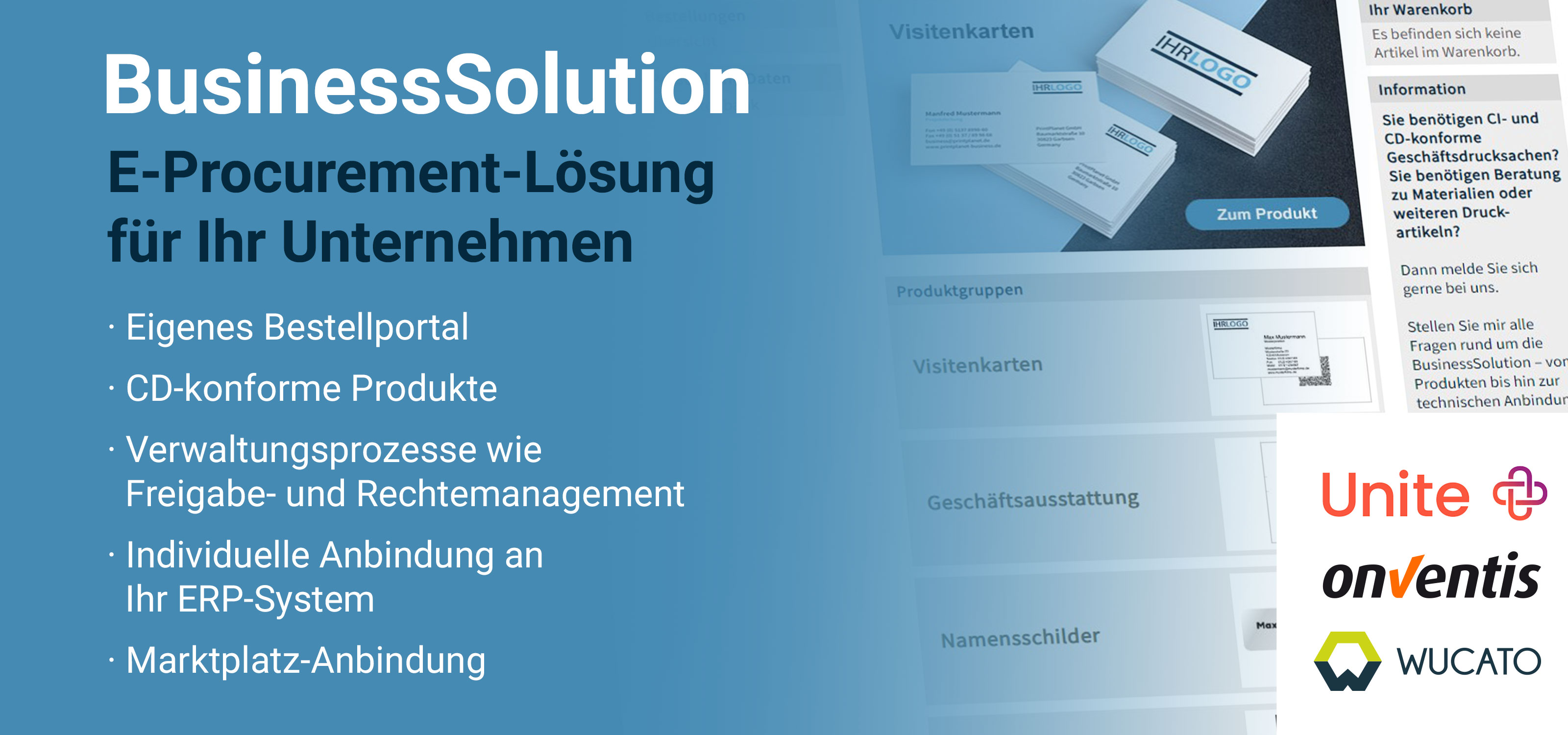 e-procurement über die BusinessSolution