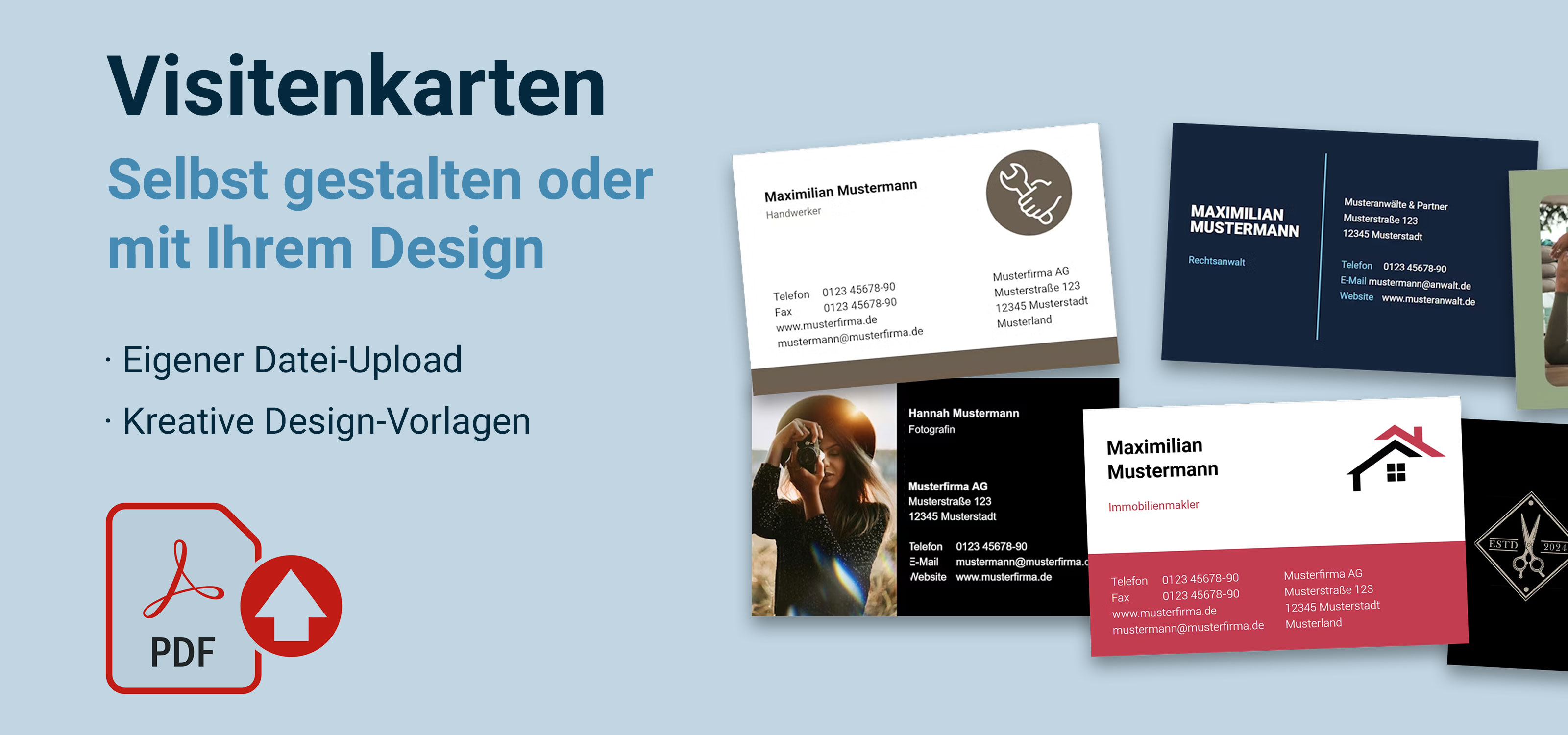 Visitenkarten gestalten